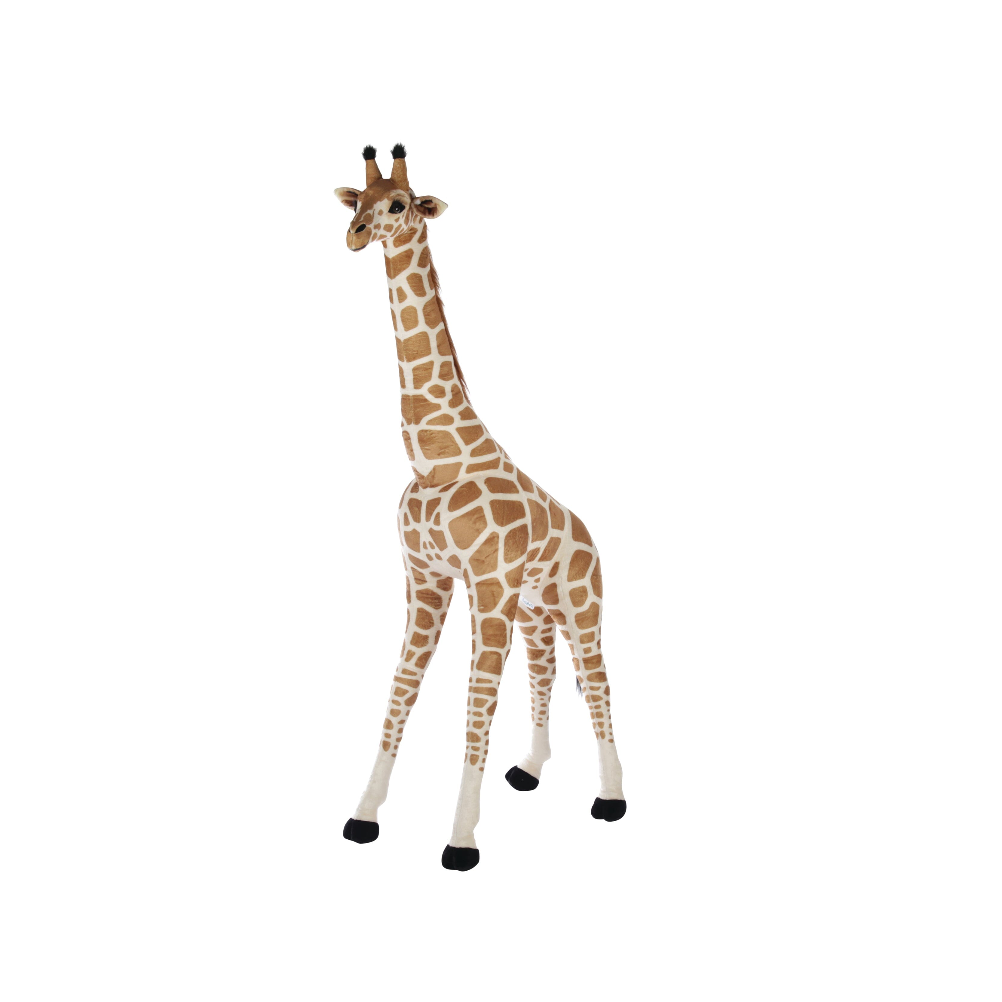 Tall Standing Giraffe Stuffed Animal Toys CuddleCo 