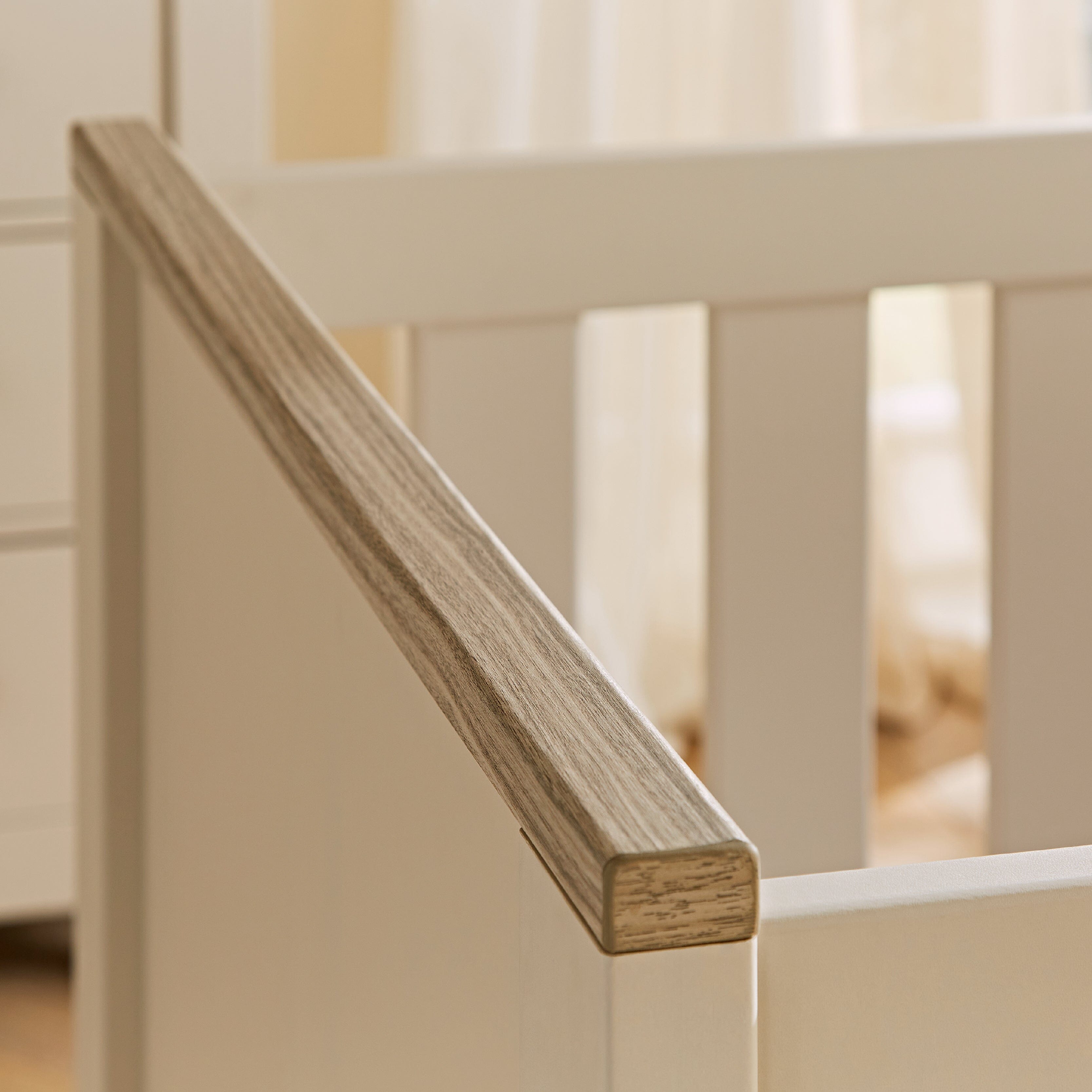 Luna Cot Bed - Cashmere & Ash Furniture Single CuddleCo 