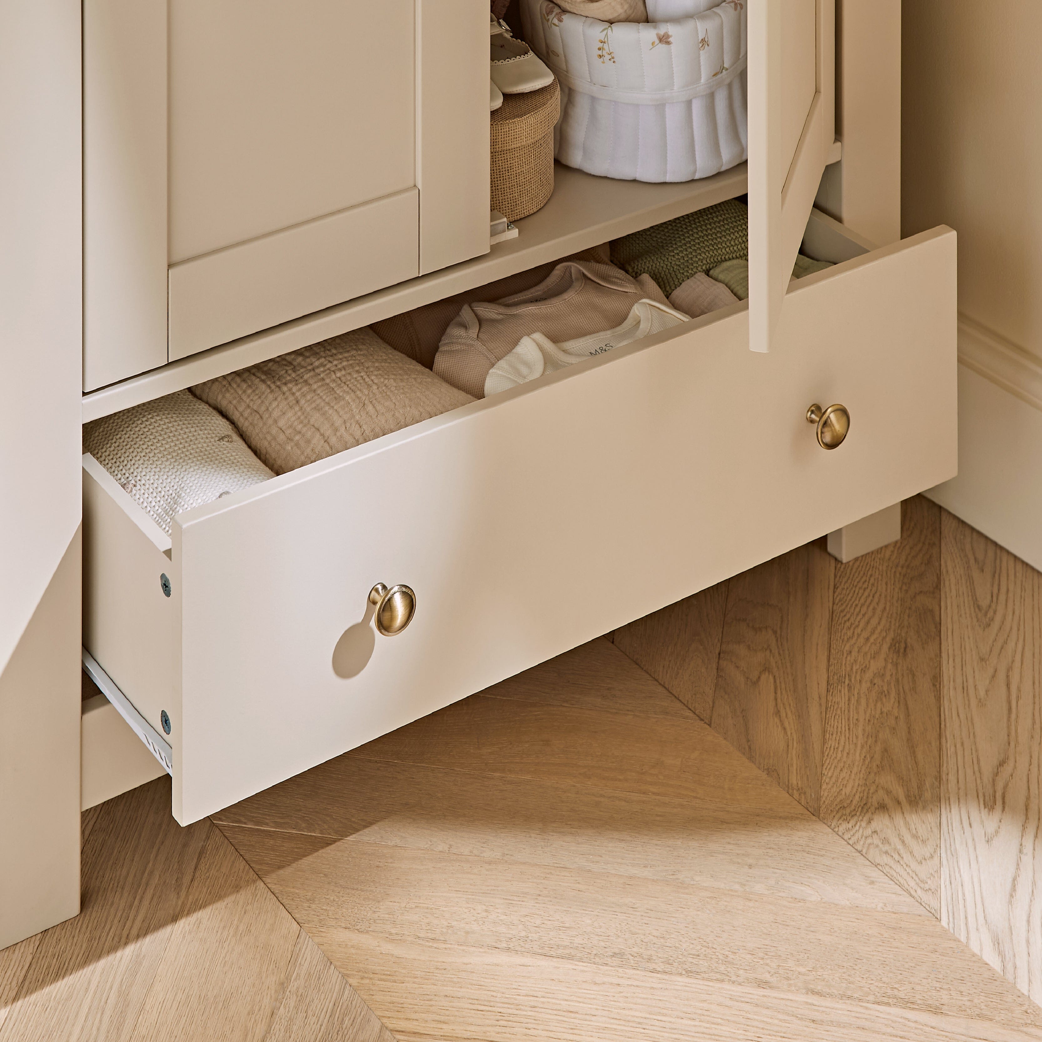 Luna Wardrobe - Cashmere & Ash Furniture Single CuddleCo 