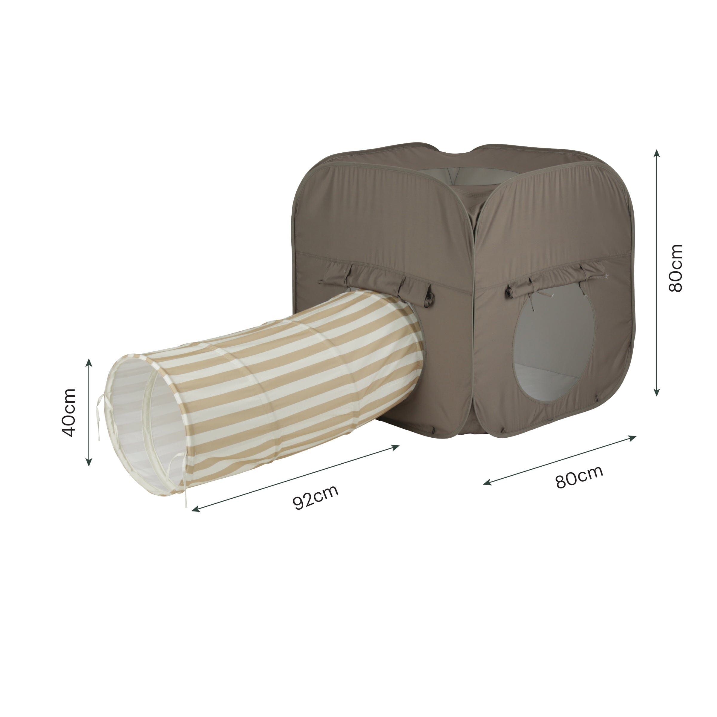 Pop-up Play 2 Piece Set - Cube &Tunnel Toys CuddleCo 