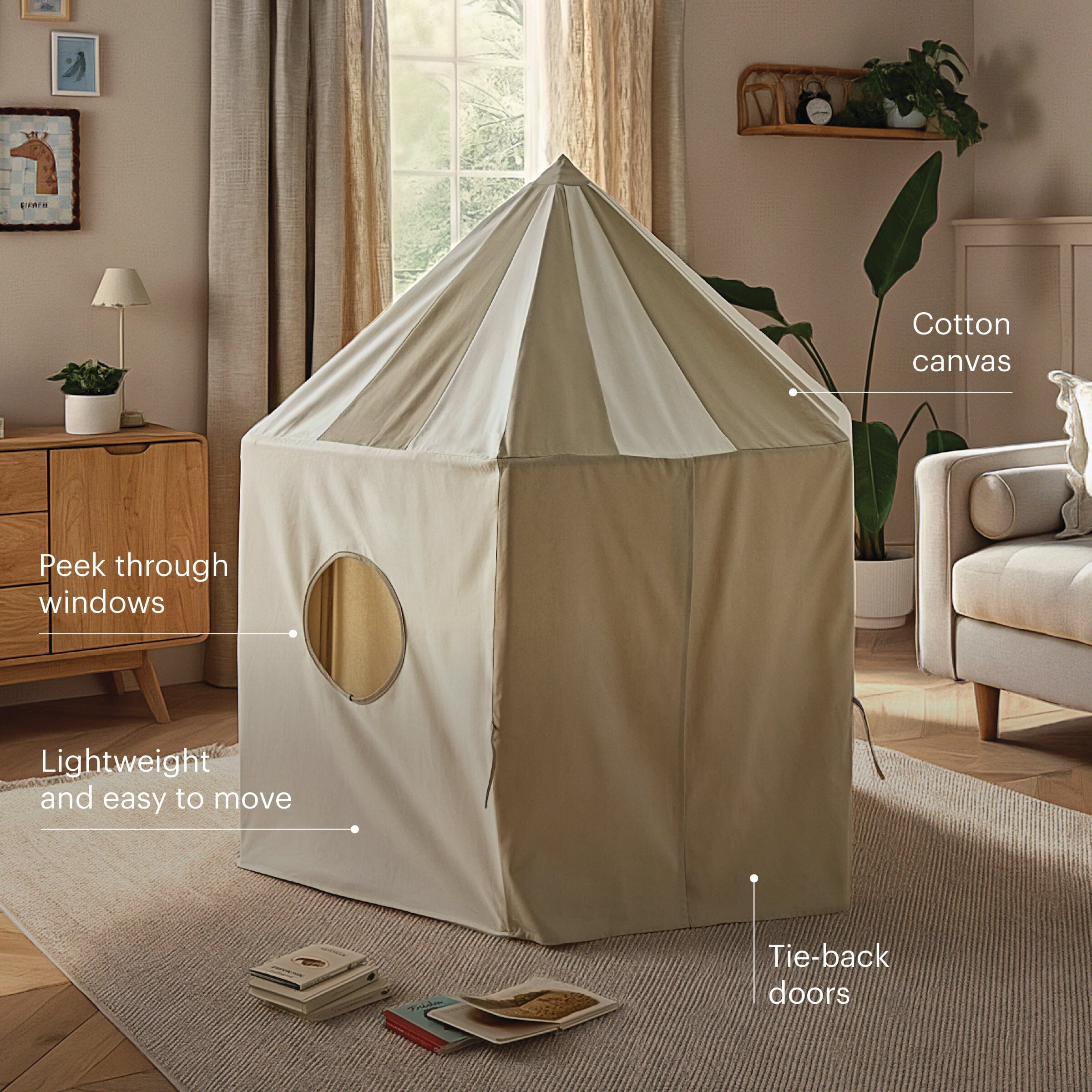 Pavillion Play Tent - Cookie Toys CuddleCo 