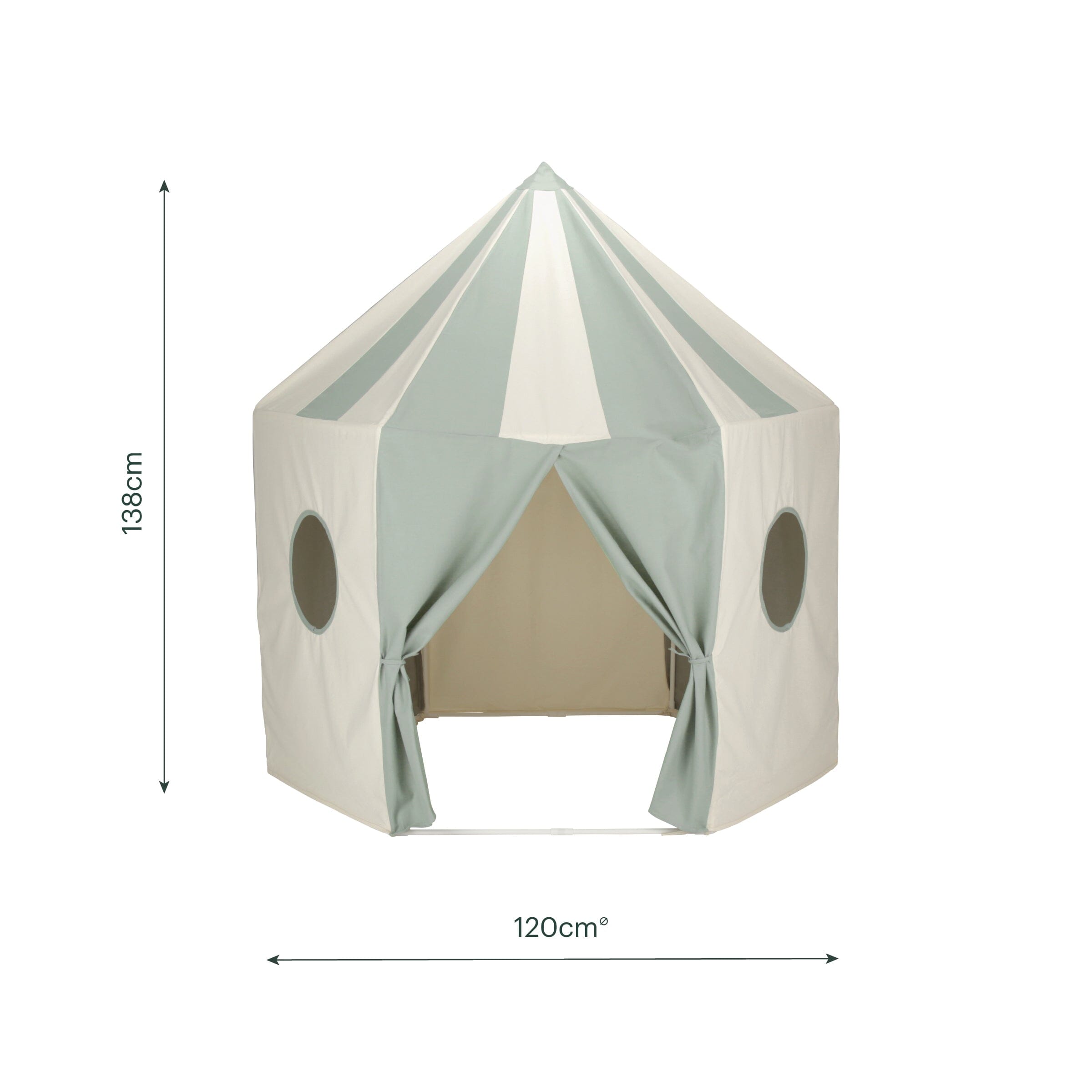 Pavillion Play Tent - Sea Salt Toys CuddleCo 