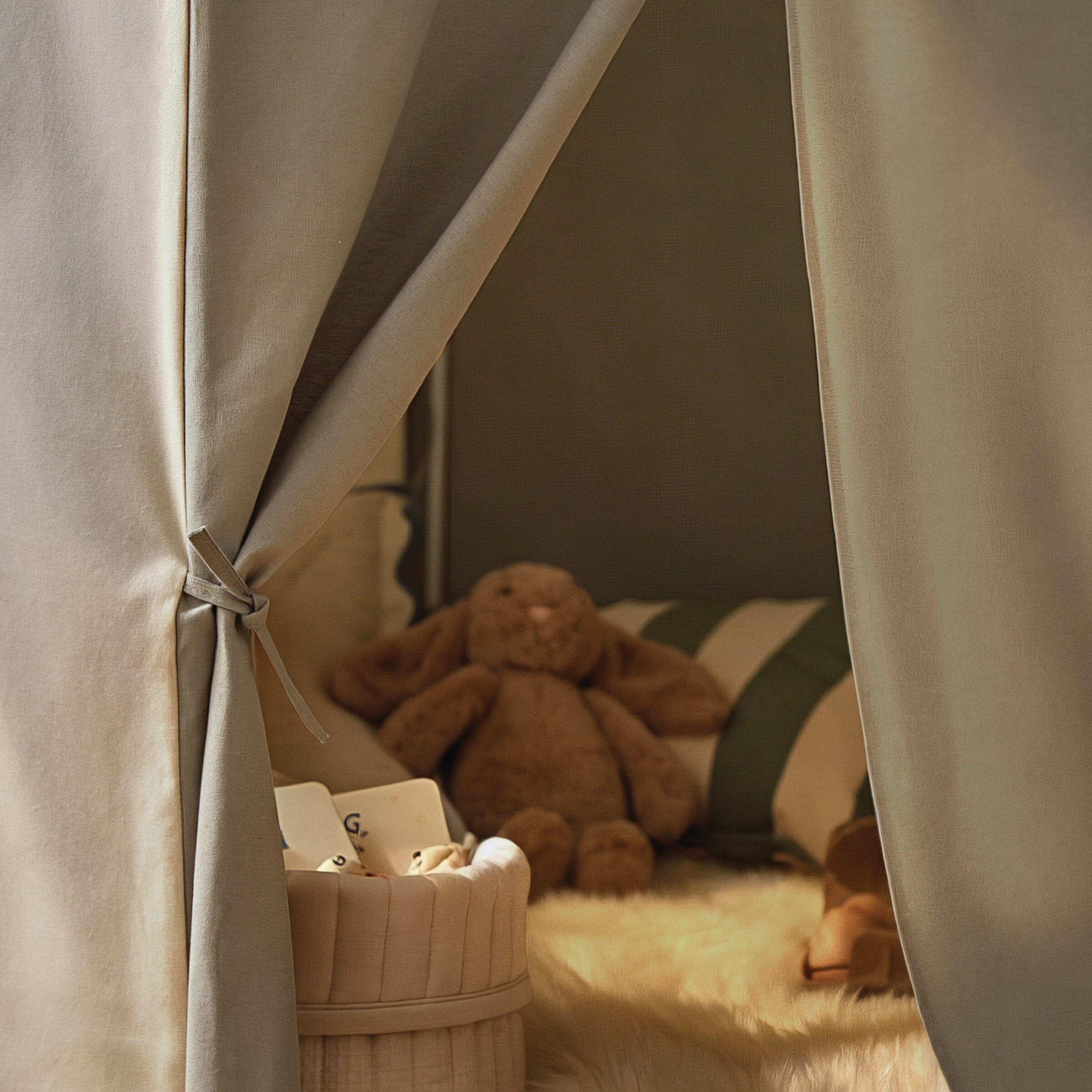 Pavillion Play Tent - Sea Salt Toys CuddleCo 