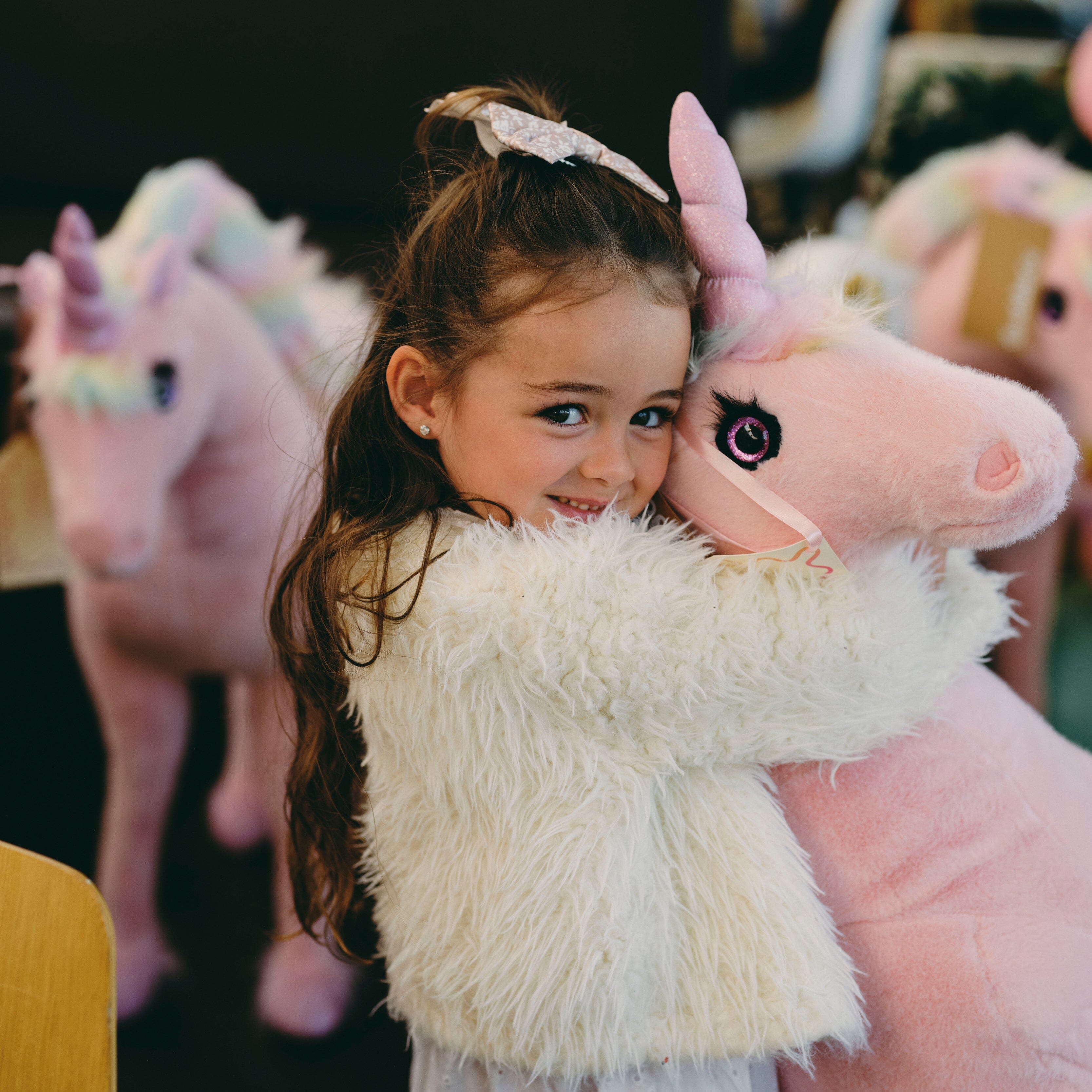 Standing Unicorn - Gold Dust Toys CuddleCo 