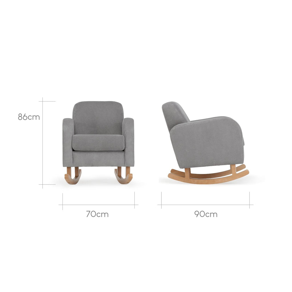 Etta Nursing Chair - Anthracite Furniture Singles CuddleCo 