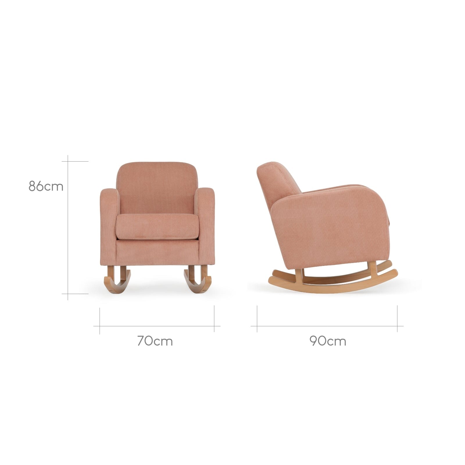 Blush pink nursery chair new arrivals
