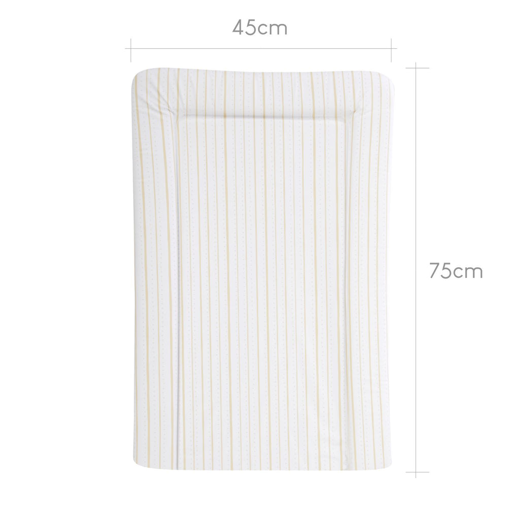 Changing Mat - Yellow Stripe Changing Mats CuddleCo 