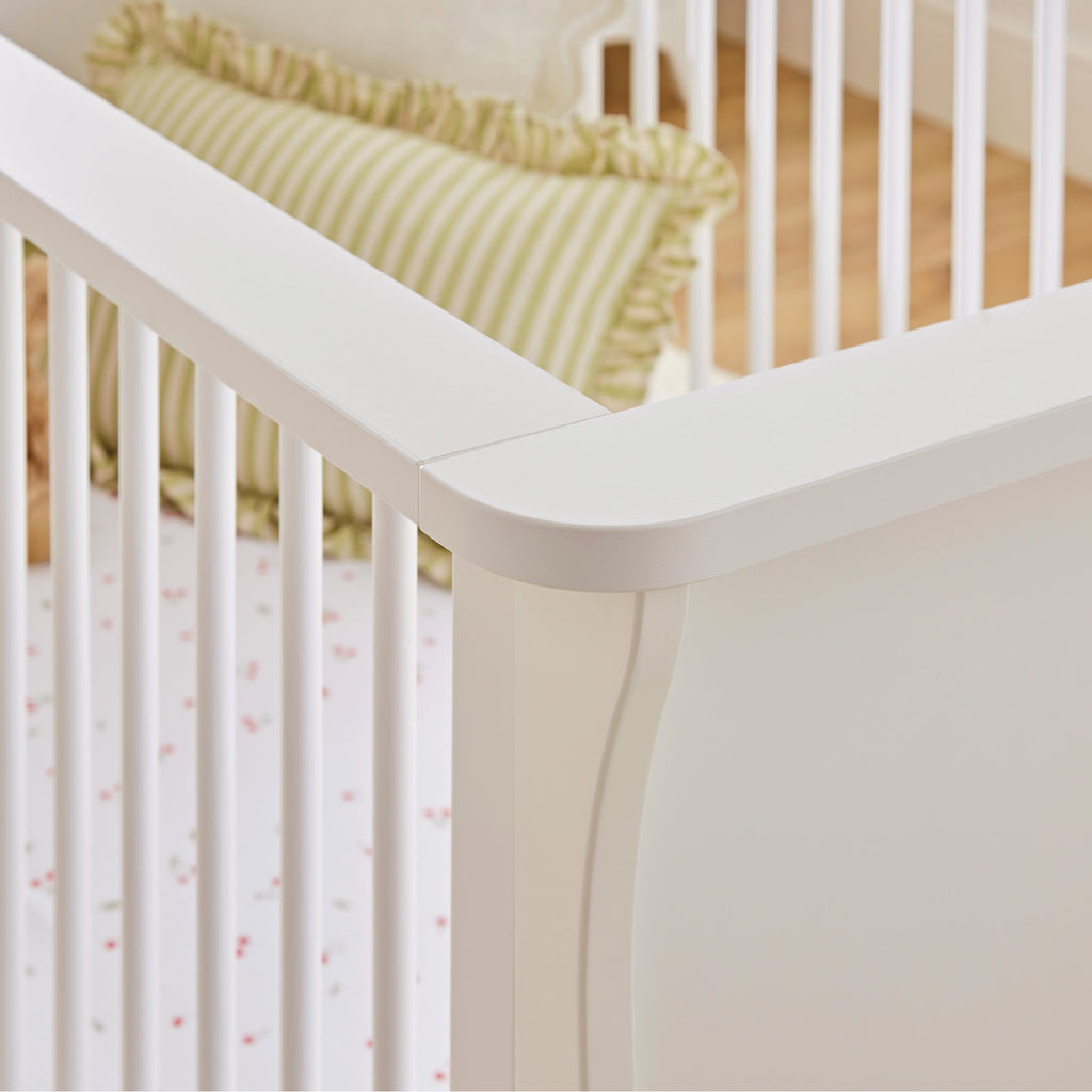 Clara Cot Bed - White Furniture Singles CuddleCo 