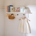 Clara Wall Shelf - White Furniture Singles CuddleCo 