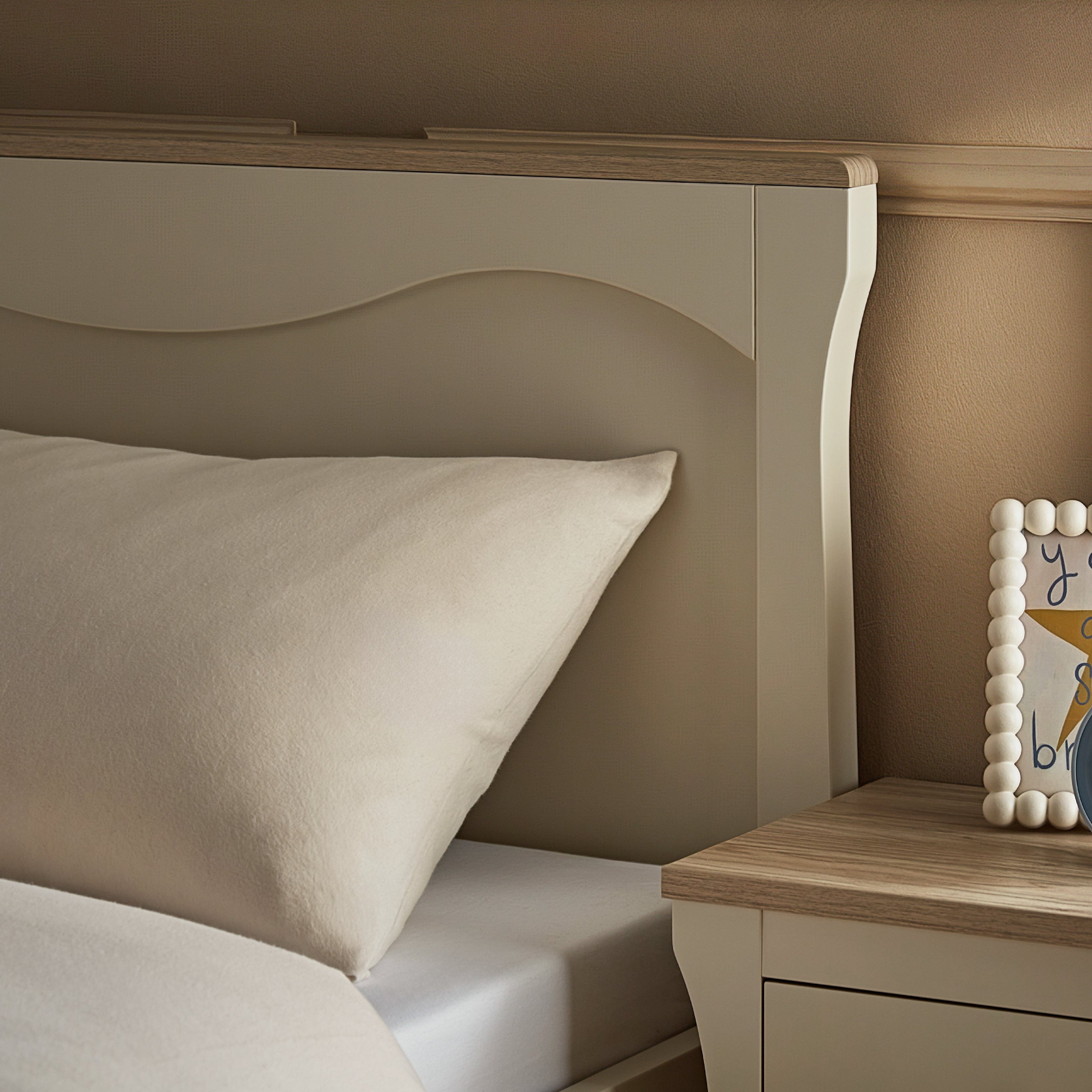 Clara Single Bed - Cashmere & Ash Furniture Singles CuddleCo 