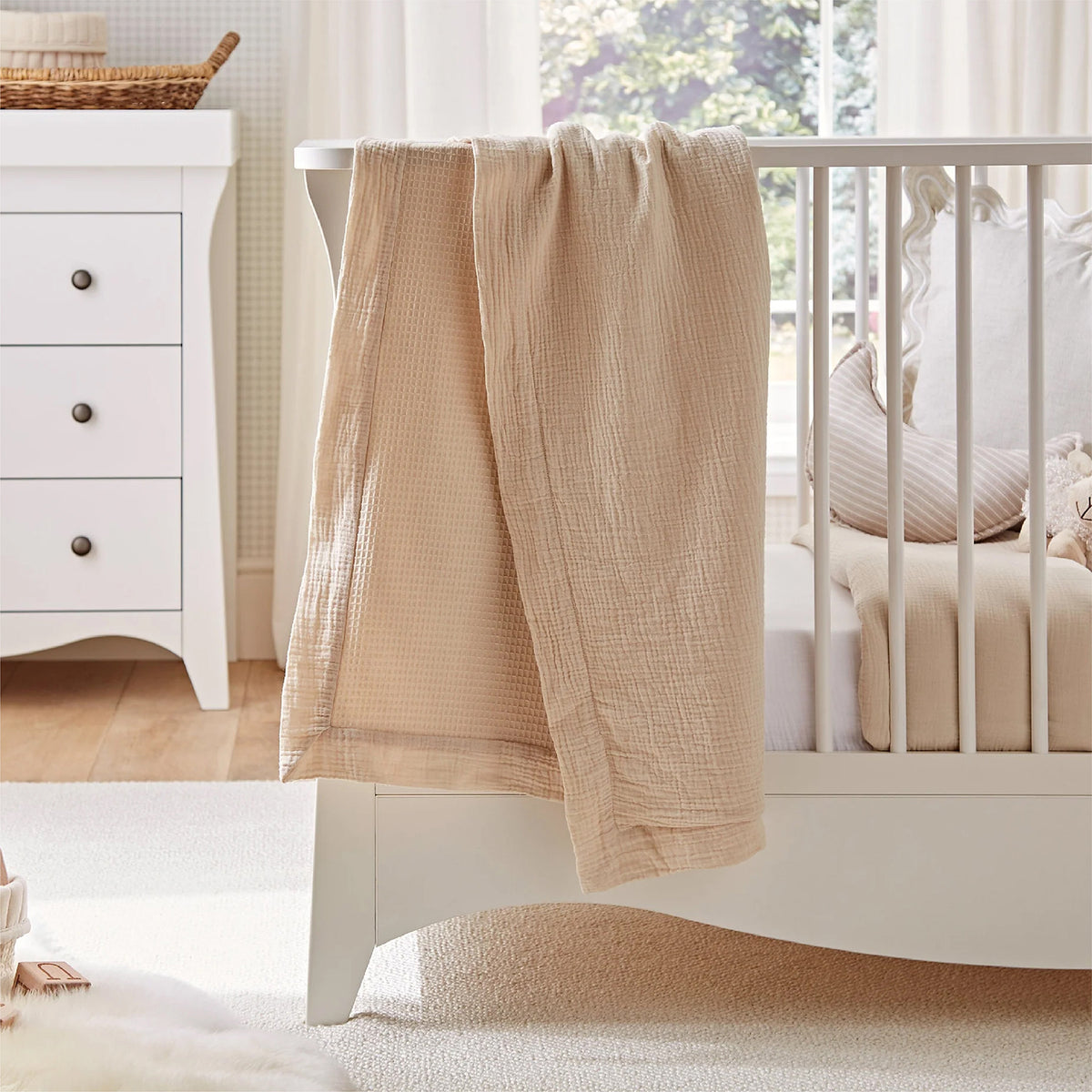 Comforter Blanket  - Cashmere Waffle