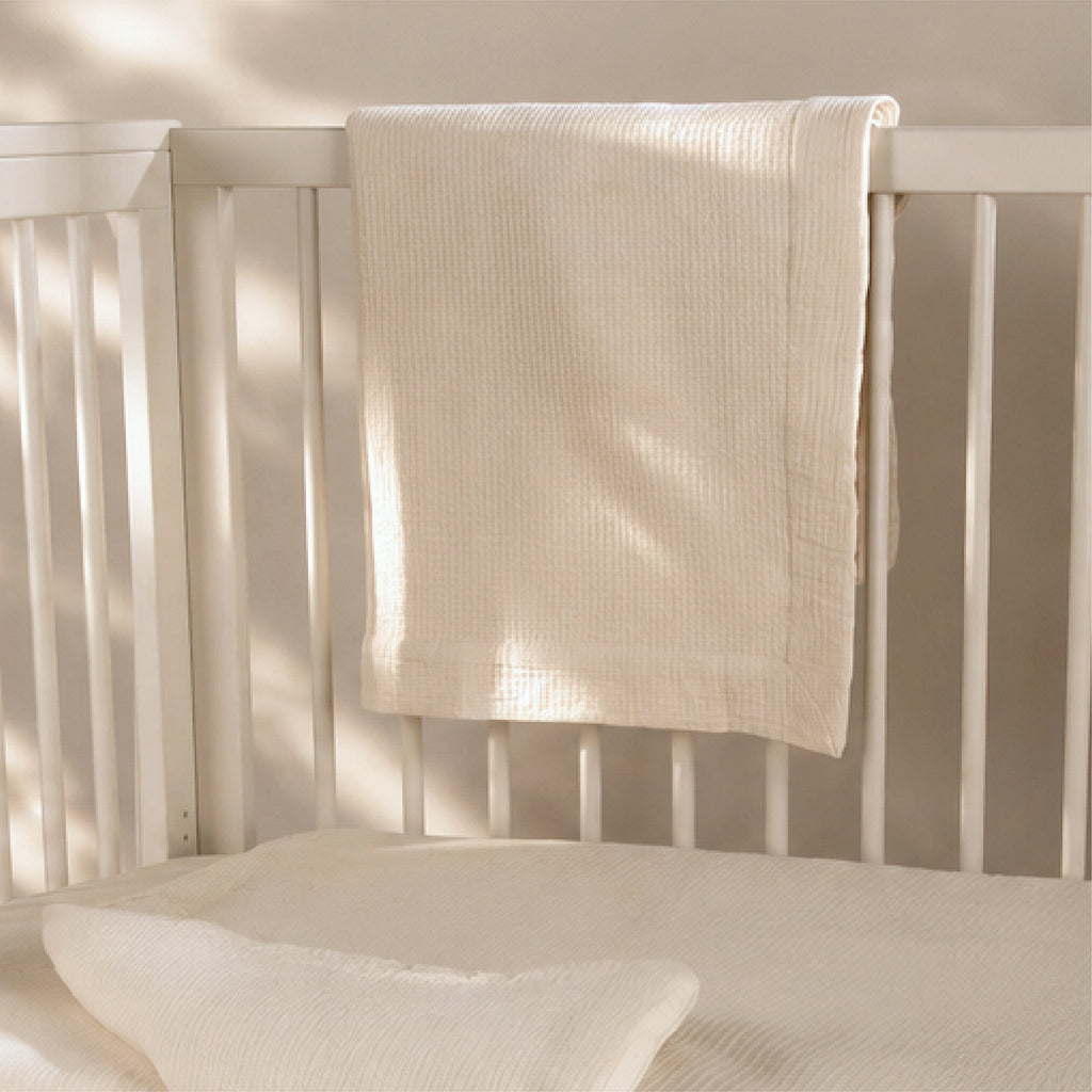 Comforter Blanket  - Cashmere Waffle