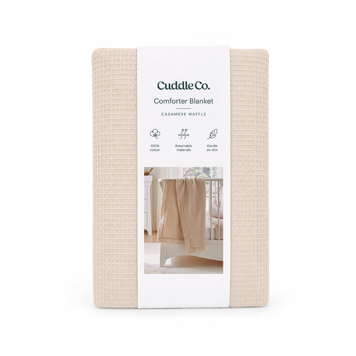 Comforter Blanket  - Cashmere Waffle