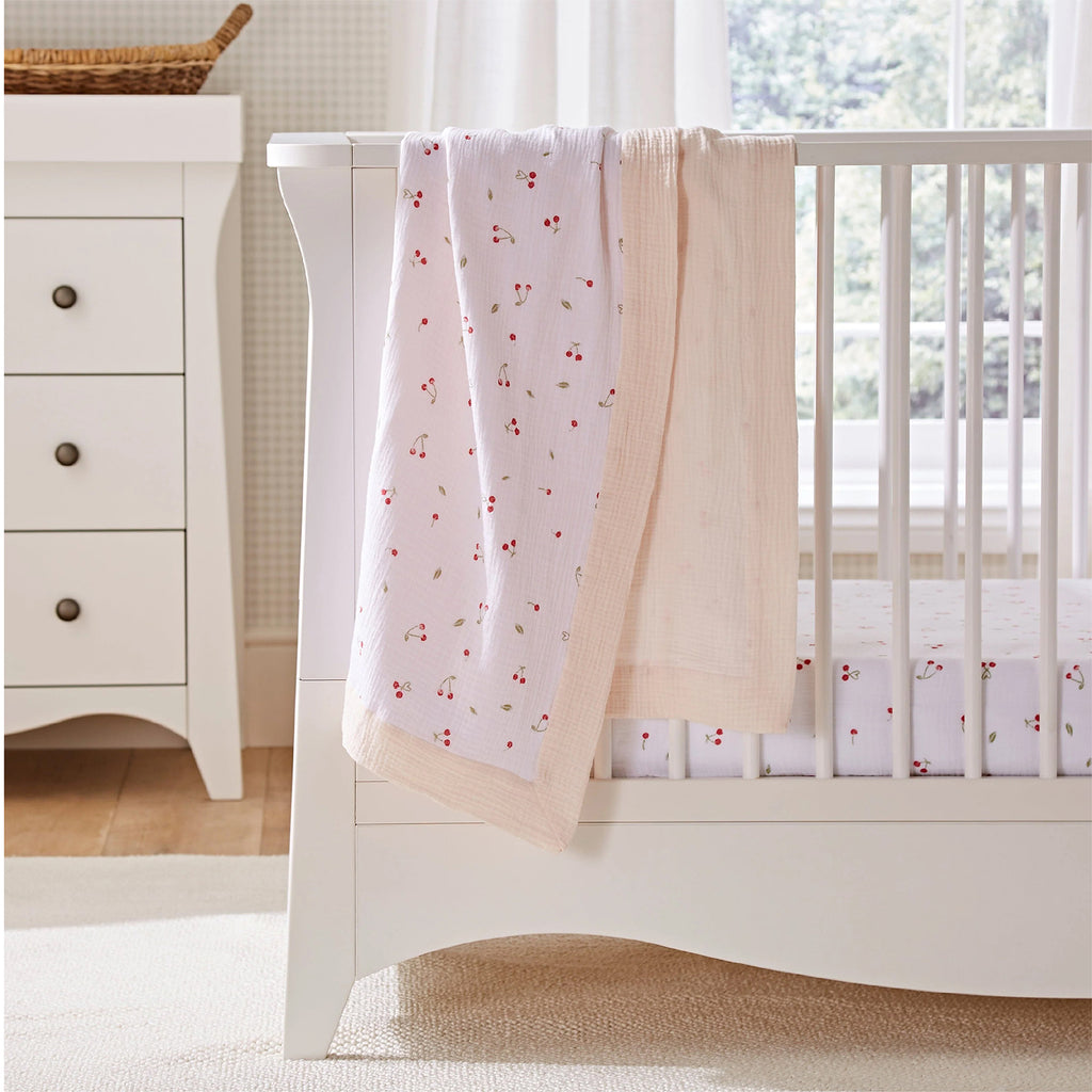 Comforter Blanket - Ditsy Cherry