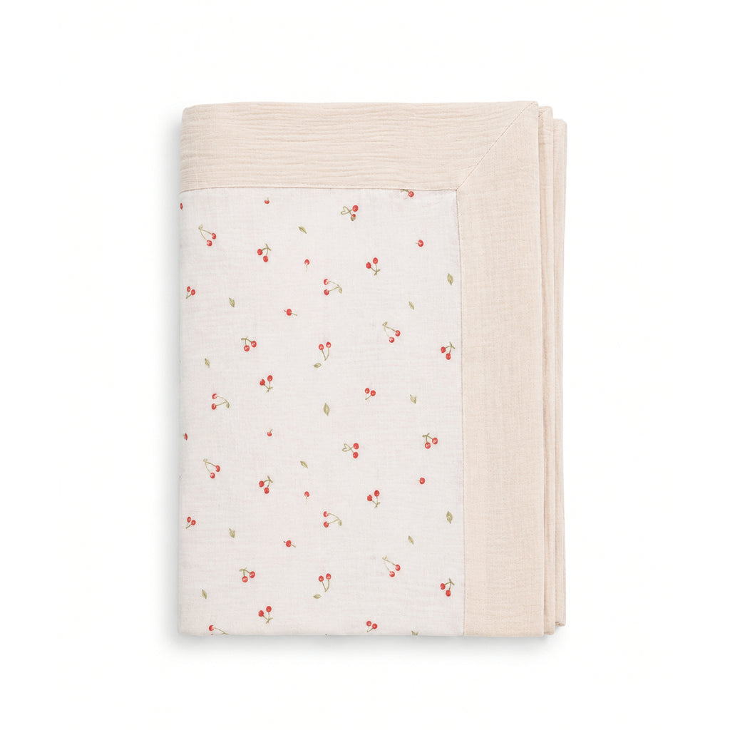 Comforter Blanket - Ditsy Cherry