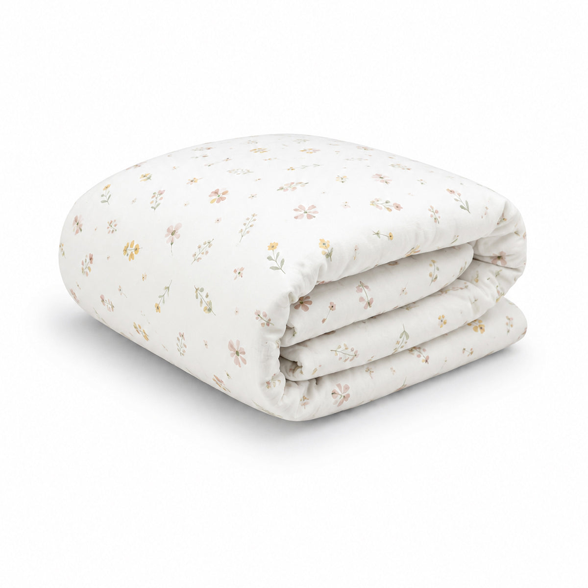 Cot Bed Quilt - Cashmere Meadow