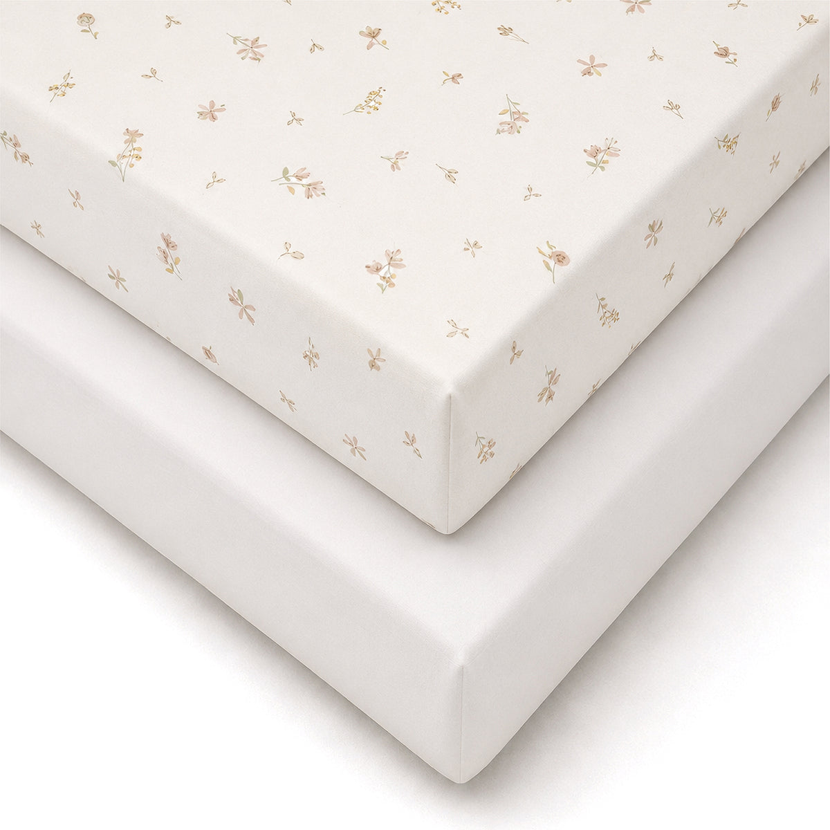 2 Pack Cot Bed Sheets - Cashmere Meadow