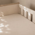 2 Pack Cot Bed Sheets  - Cashmere Waffle