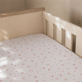 2 Pack Cot Bed Sheets - Ditsy Cherry
