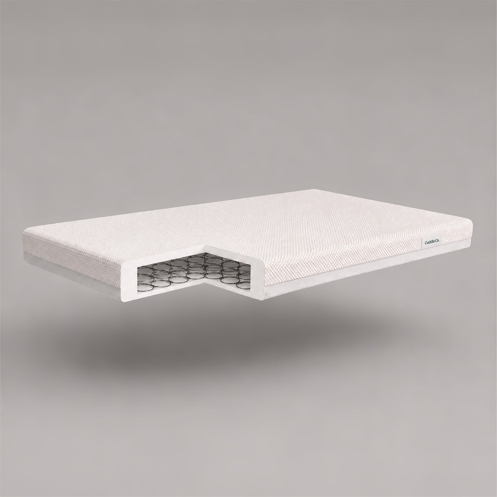 Harmony Hypo-Allergenic Bamboo Sprung Cot Bed Mattress 140 x 70cm