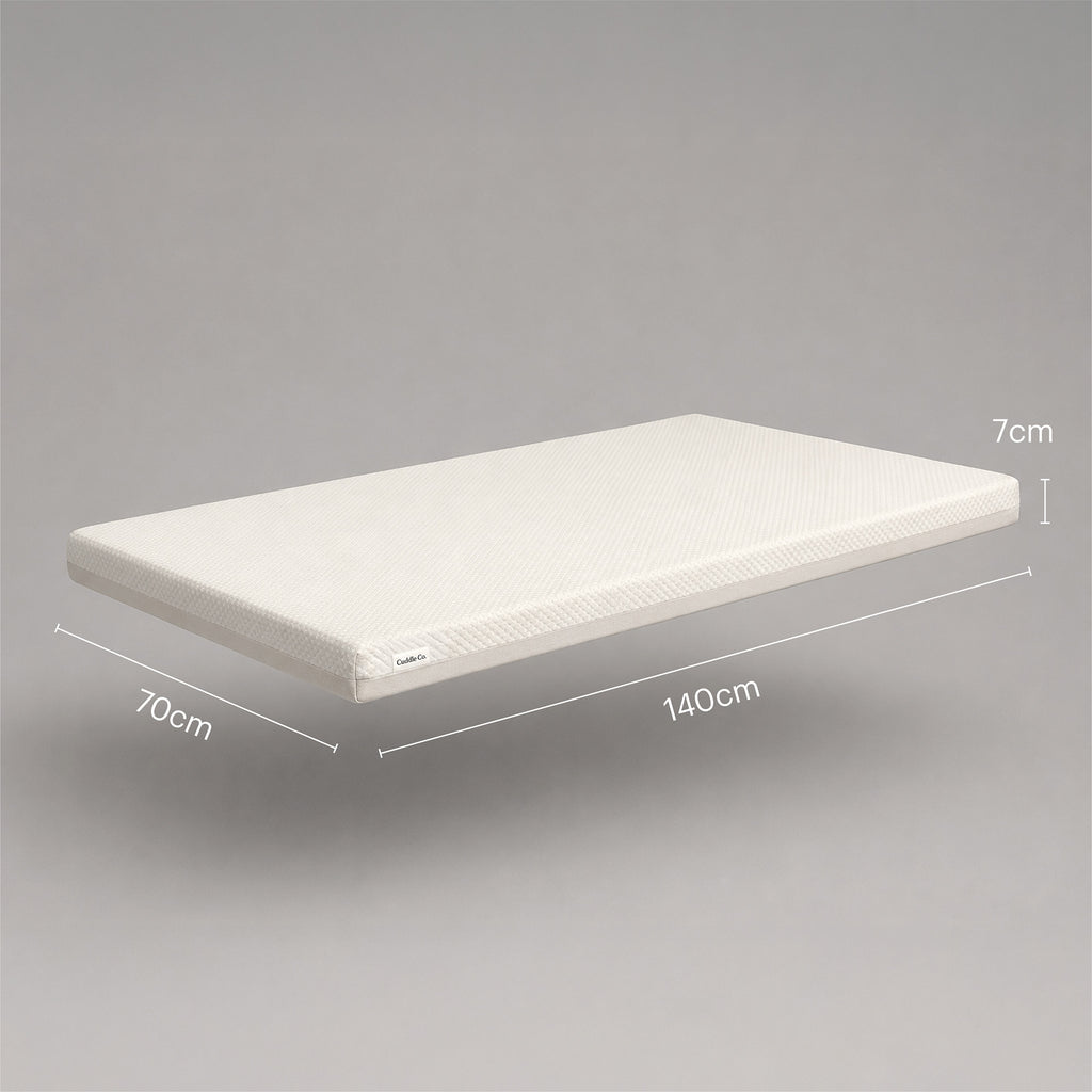 Lullaby Hypo-Allergenic Bamboo Foam Cot Bed Mattress 140 x 70cm