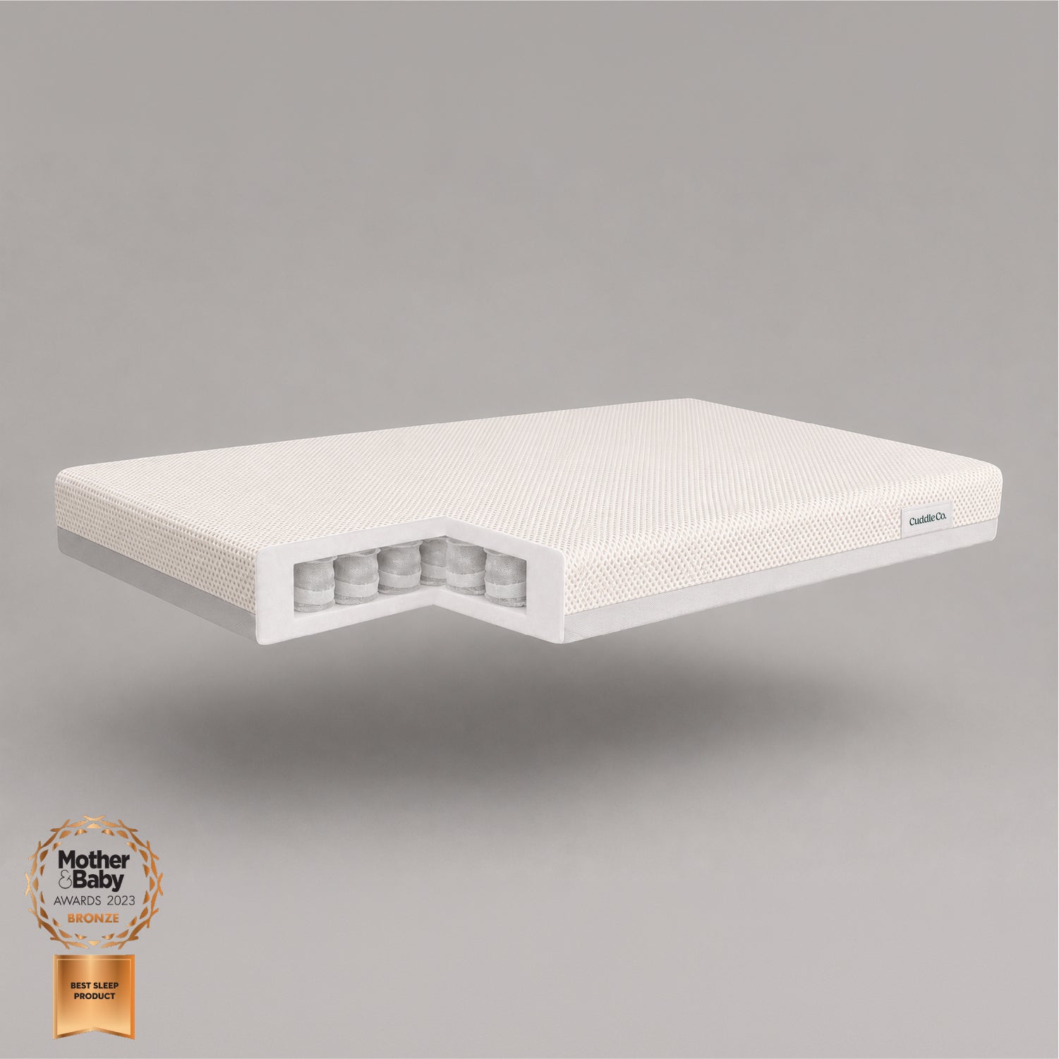 Signature Hypo-Allergenic Bamboo Pocket Sprung Cot Bed Mattress 140 x 70cm