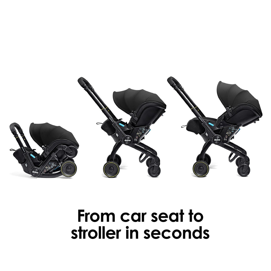 Doona X Car Seat & Stroller Nitro Black Car Seats Doona 