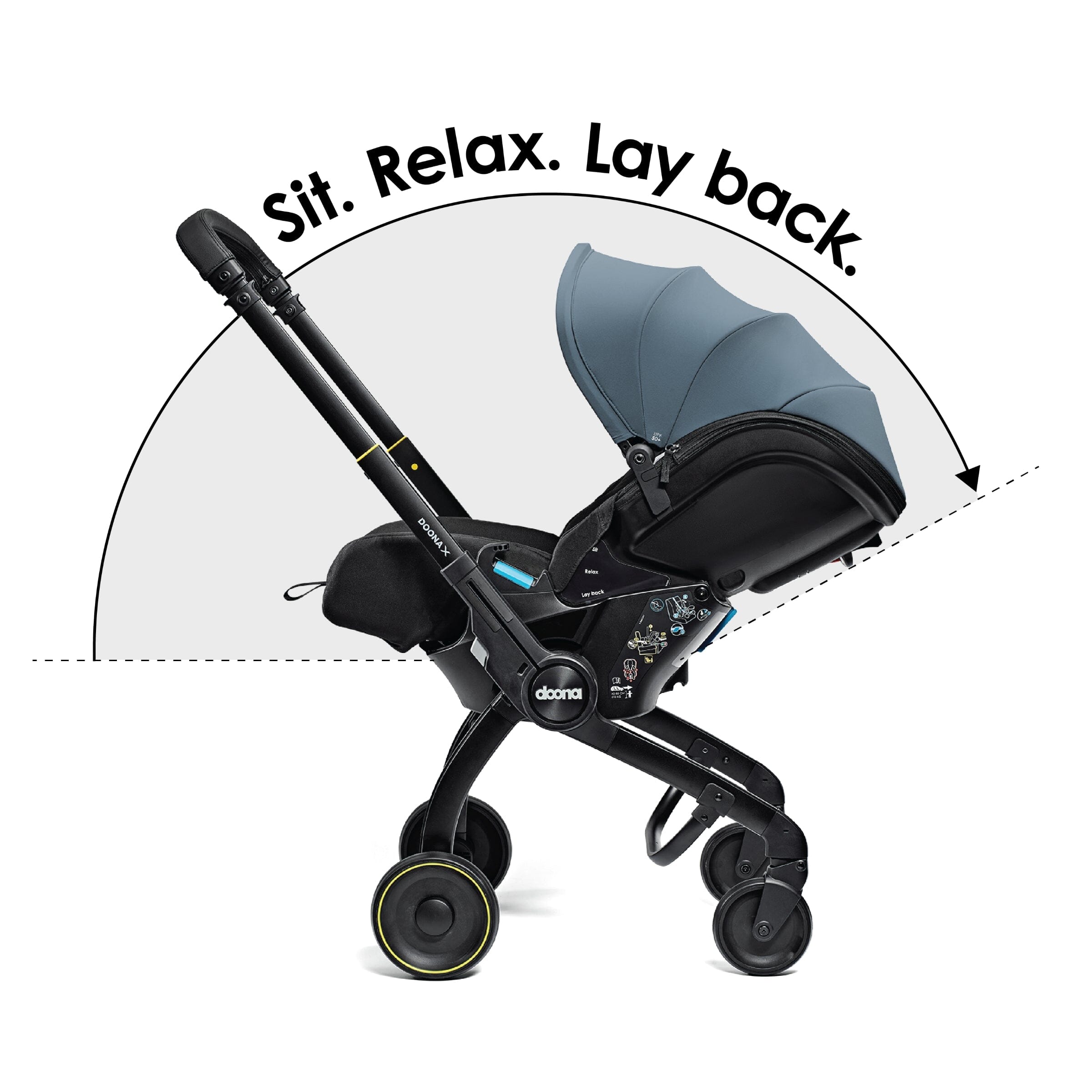 Doona X Car Seat & Stroller Ocean Blue Car Seats Doona 
