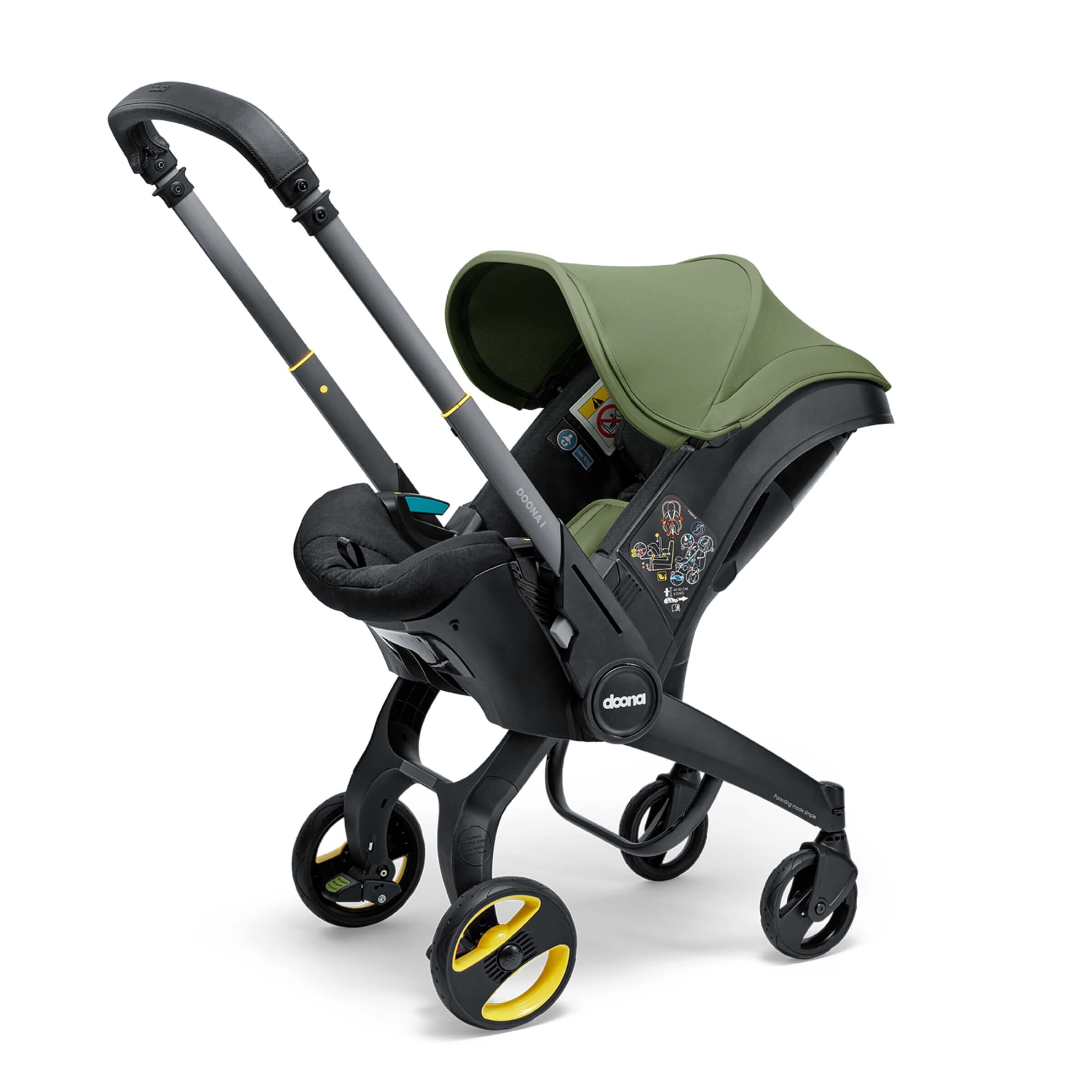 Doona i Car Seat & Stroller Desert Green (Pre-order) Car Seats CuddleCo 