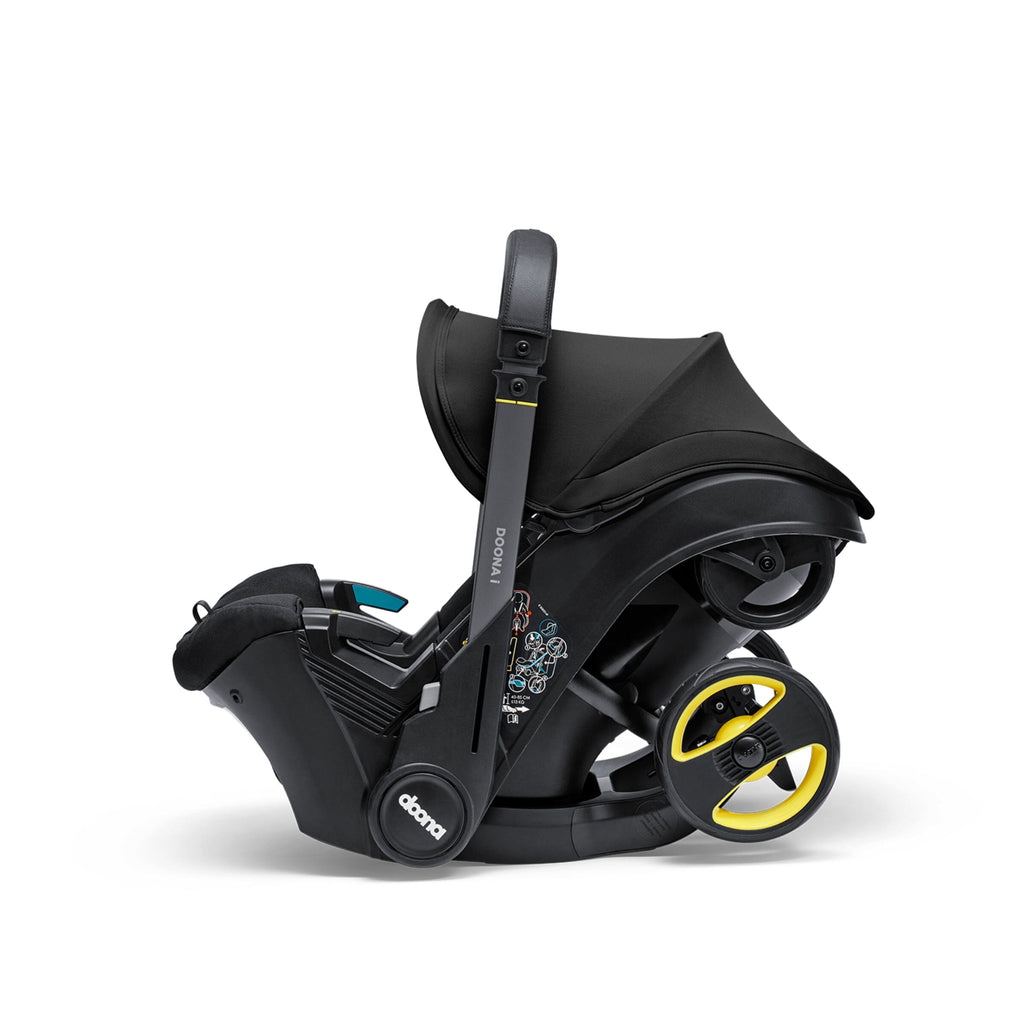 Doona i Car Seat & Stroller Nitro Black (Pre-order) CuddleCo 
