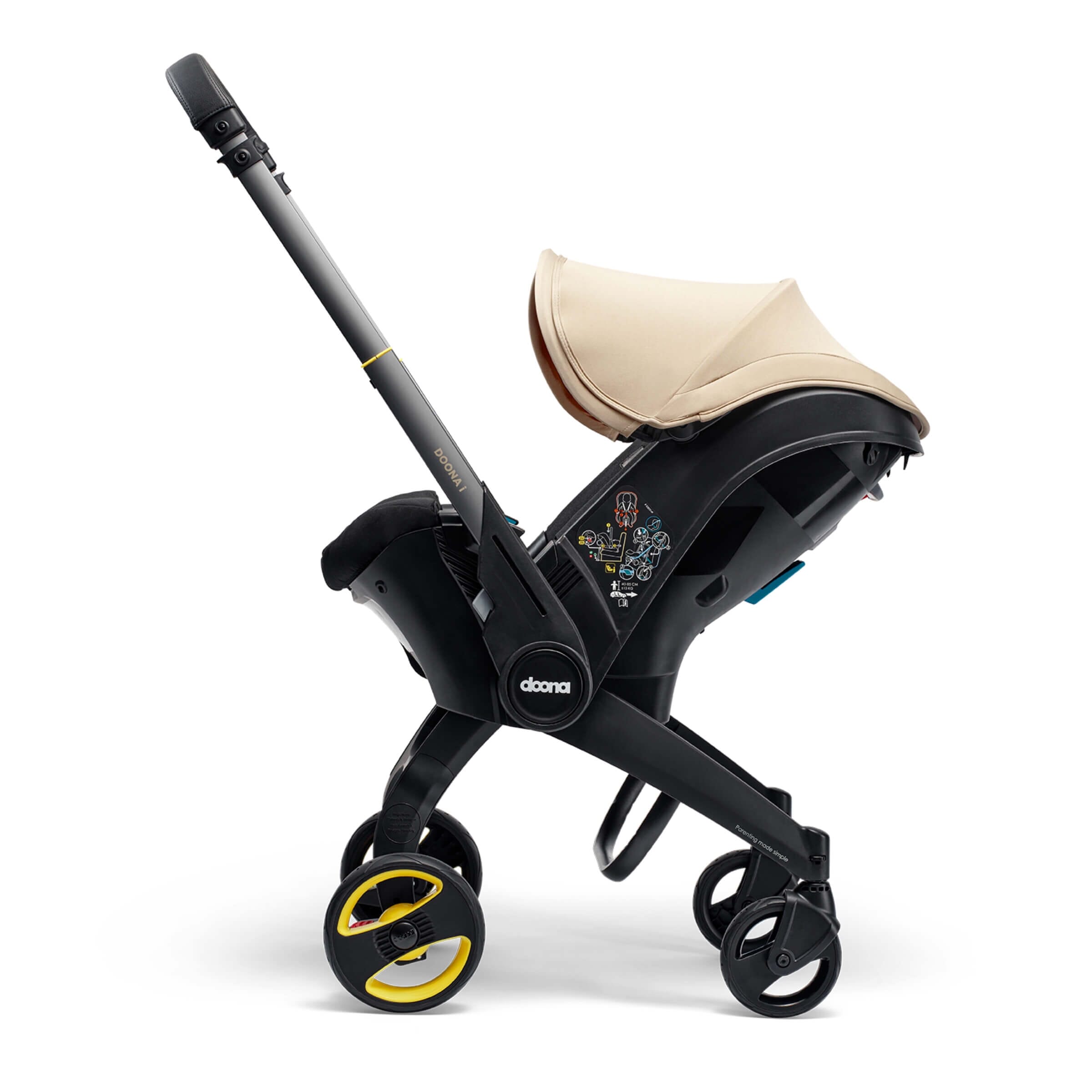 Doona i Car Seat & Stroller Sahara Sand (Pre-order) Car Seats CuddleCo 