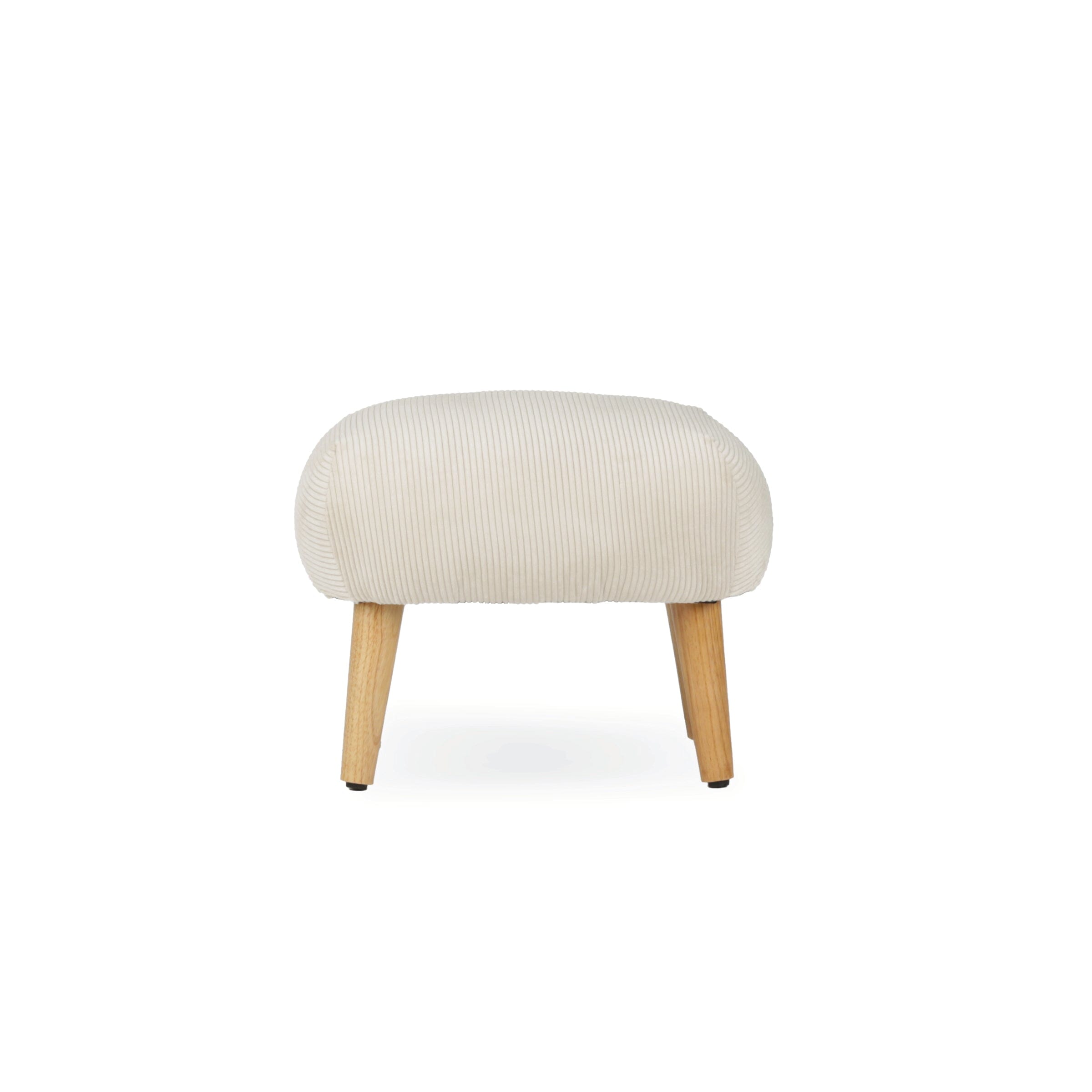 Etta Foot Stool - Sand Furniture Singles CuddleCo 