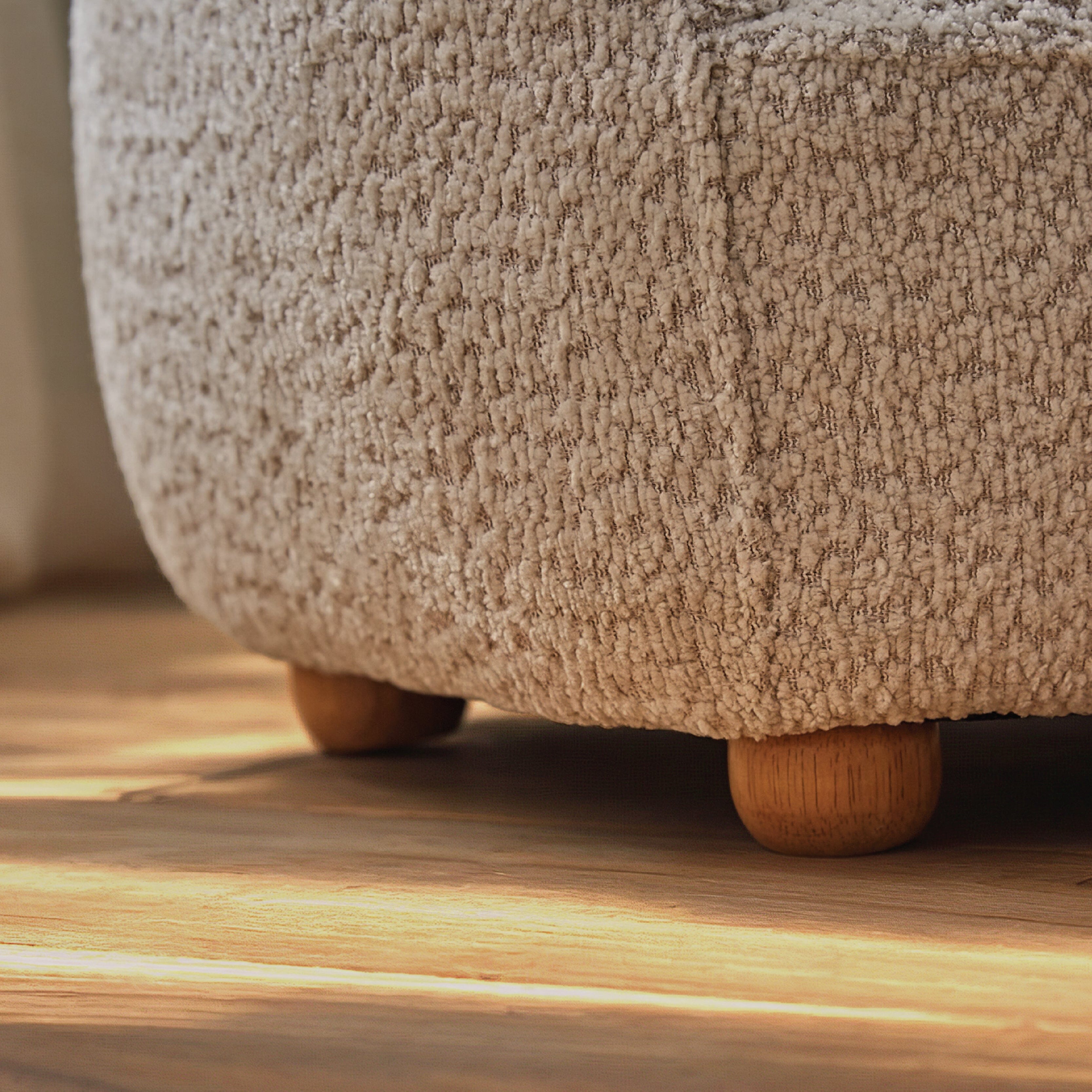 Etta Bear Kids Chair - Boucle Murshroom Furniture Singles CuddleCo 