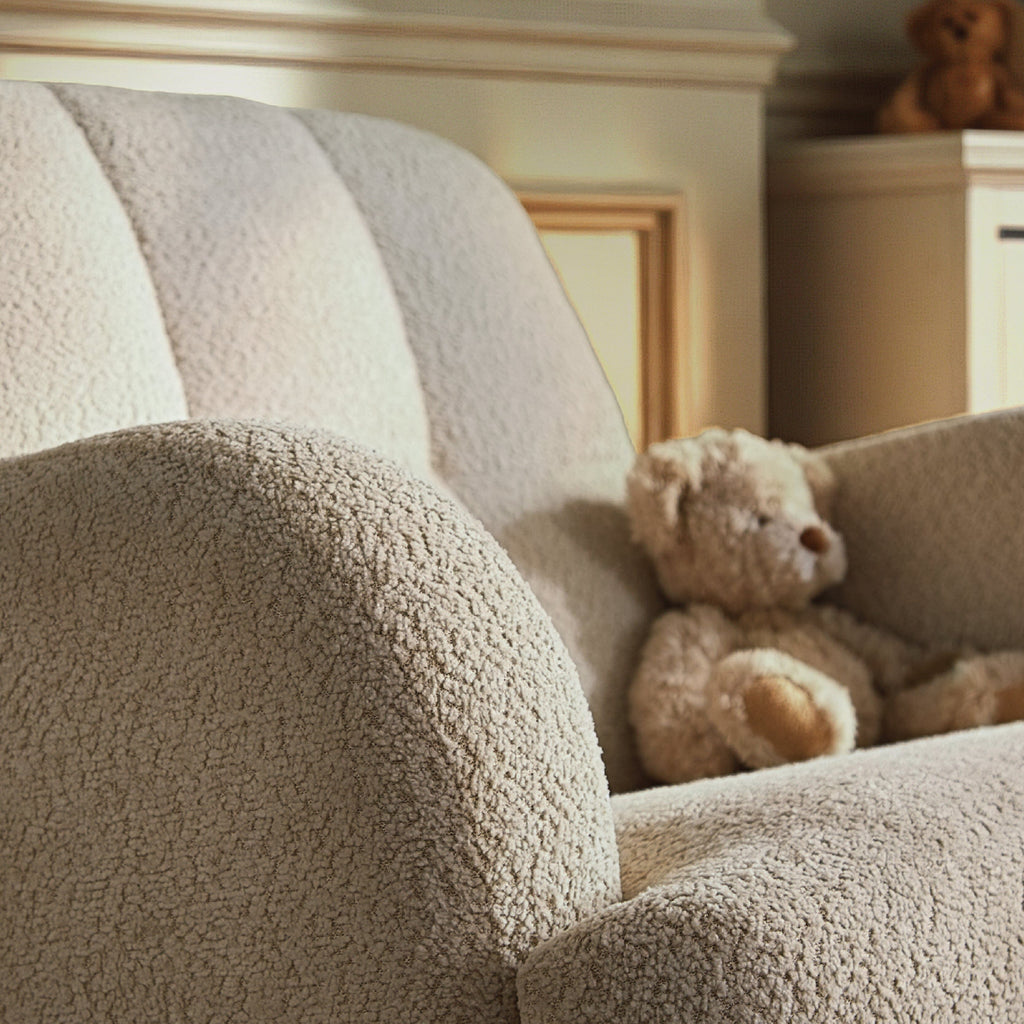 Etta Cuddle Chair - Boucle Mushroom Furniture Singles CuddleCo 