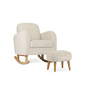 Etta Nursing Chair & Foot stool - Sand Furniture Singles CuddleCo 