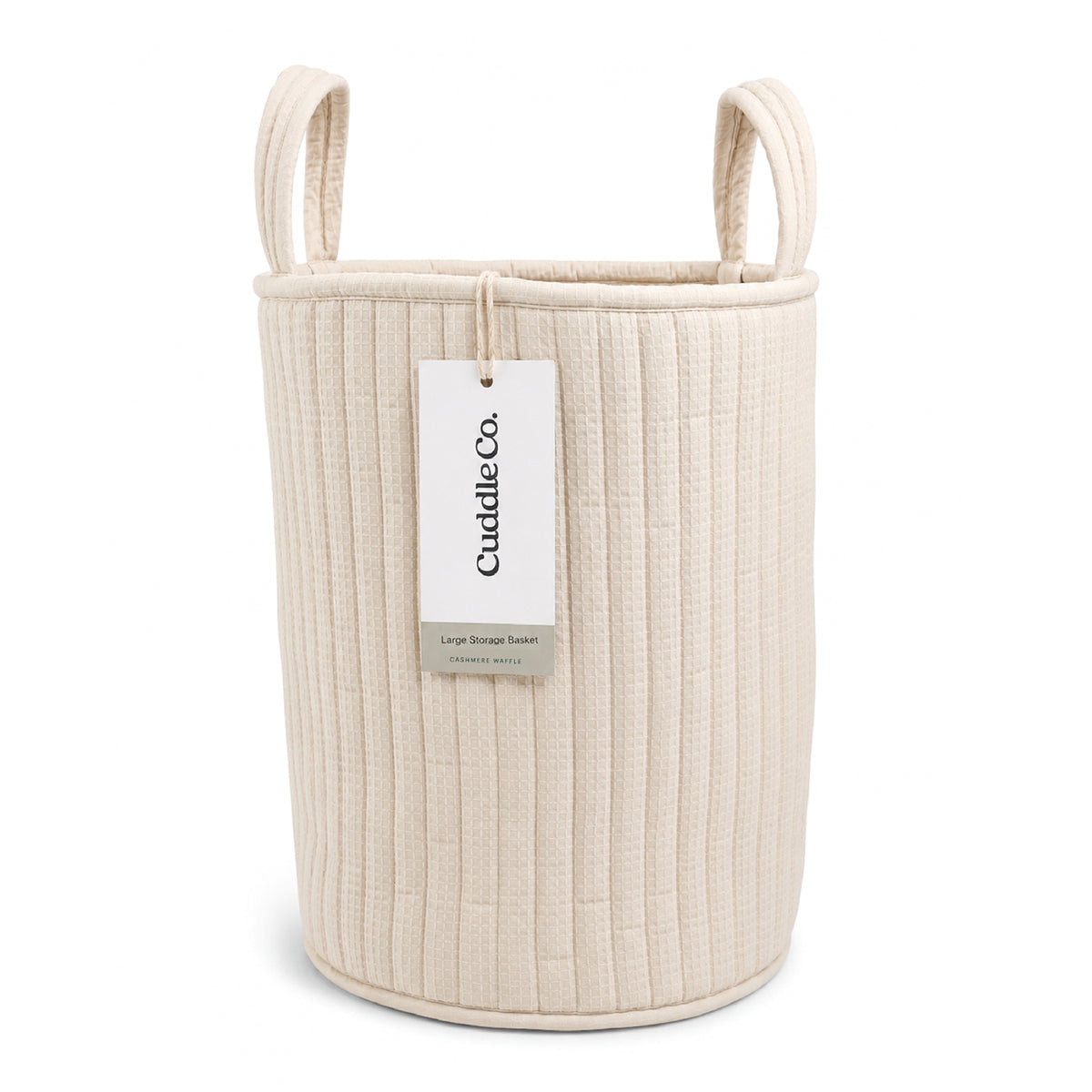 Large Storage Basket  - Cashmere Waffle