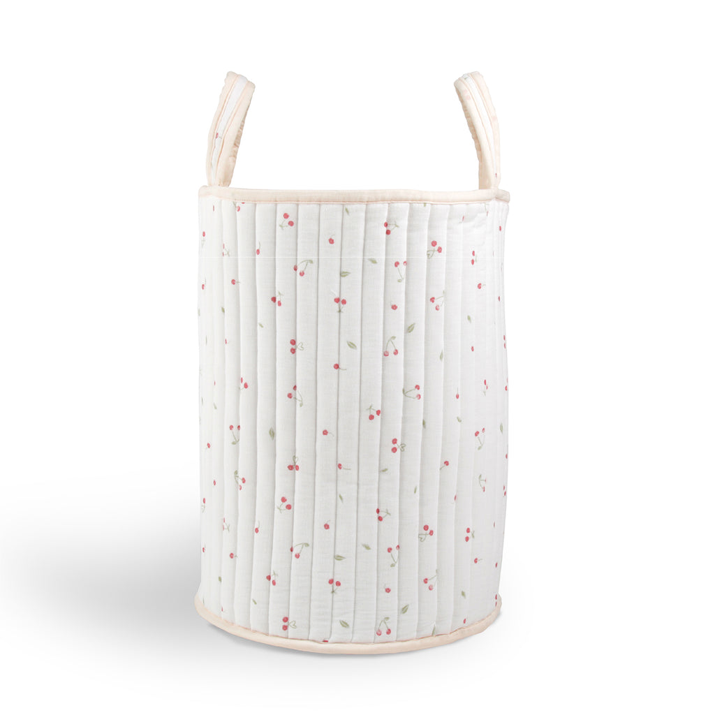 Large Storage Basket - Ditsy Cherry