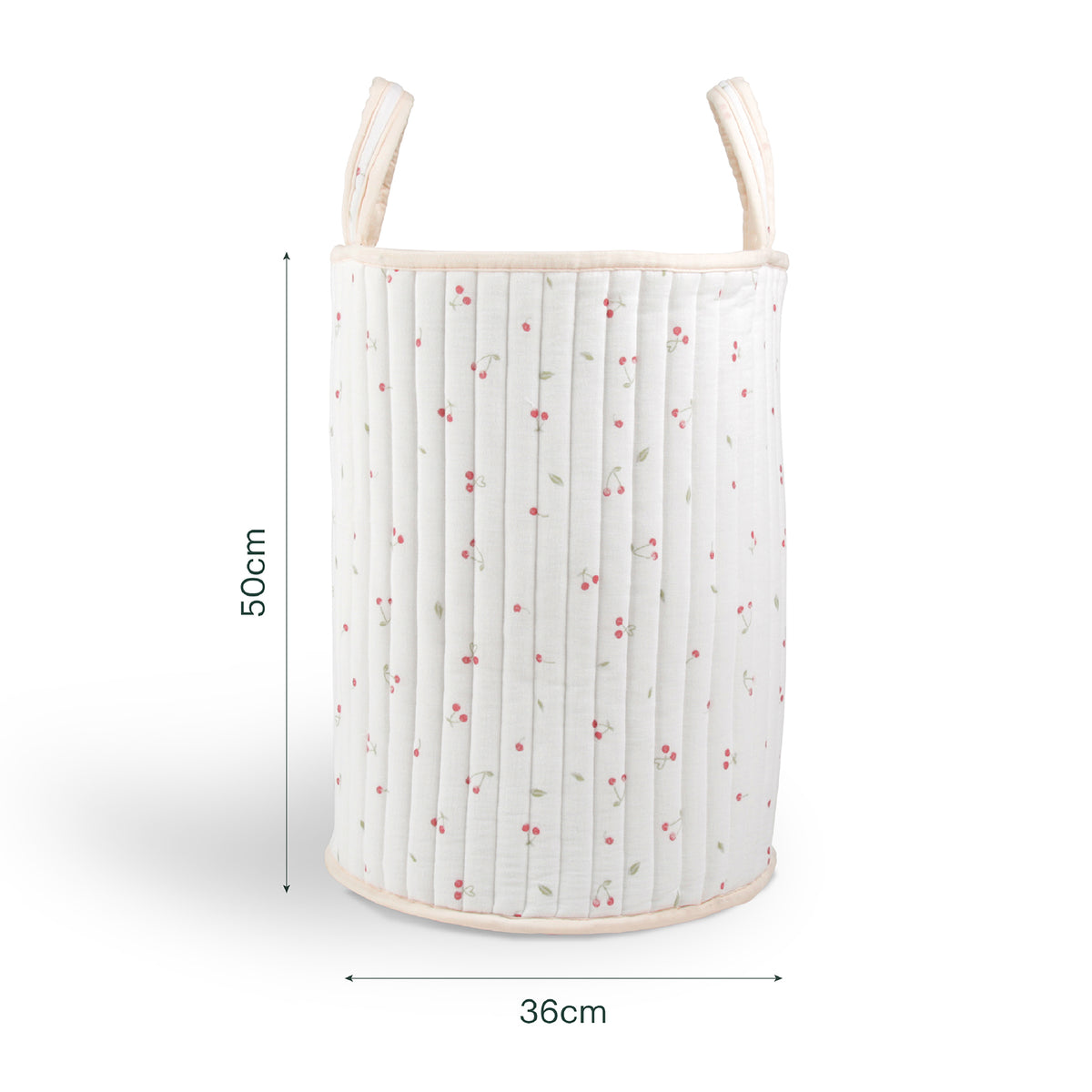 Large Storage Basket - Ditsy Cherry