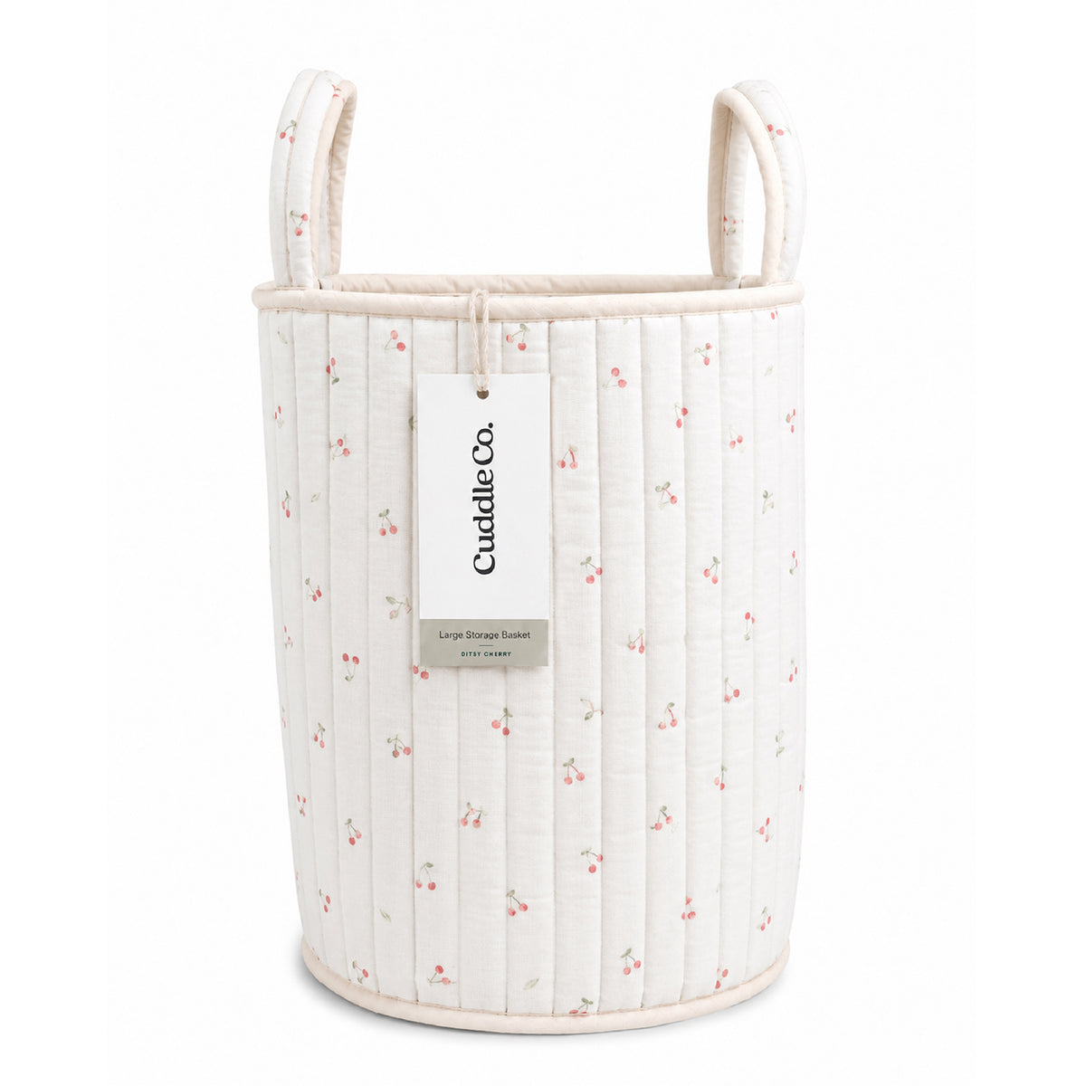 Large Storage Basket - Ditsy Cherry
