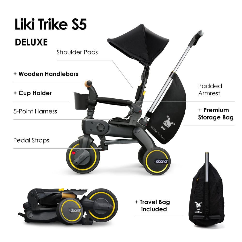 Doona™ Liki Trike S5 - Ocean Blue Deluxe Trikes Doona 