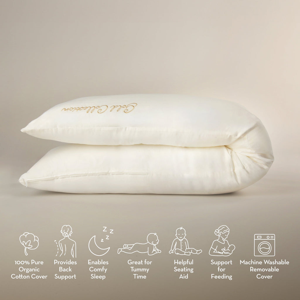 Mother & Baby Organic Cotton 6ft Deluxe Body and Baby Support Pillow Other Mother&Baby 