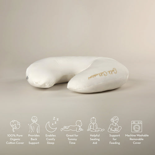 Mother&Baby Organic Cotton Feeding and Infant Support Pillow Other Mother&Baby 