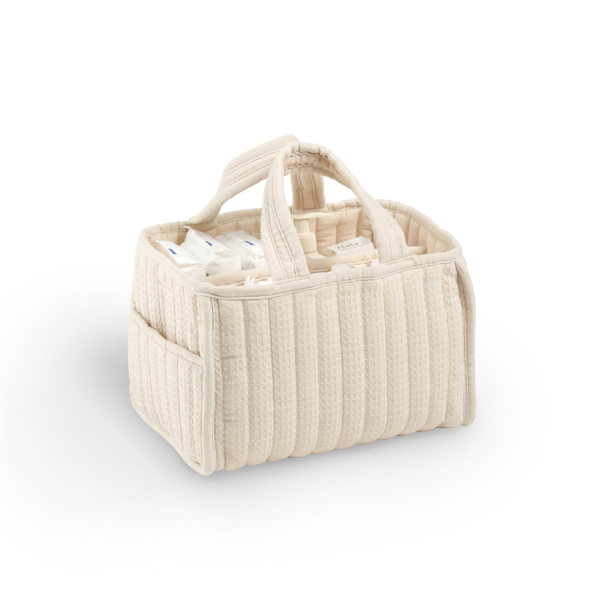 Nappy Caddy - Cashmere Waffle