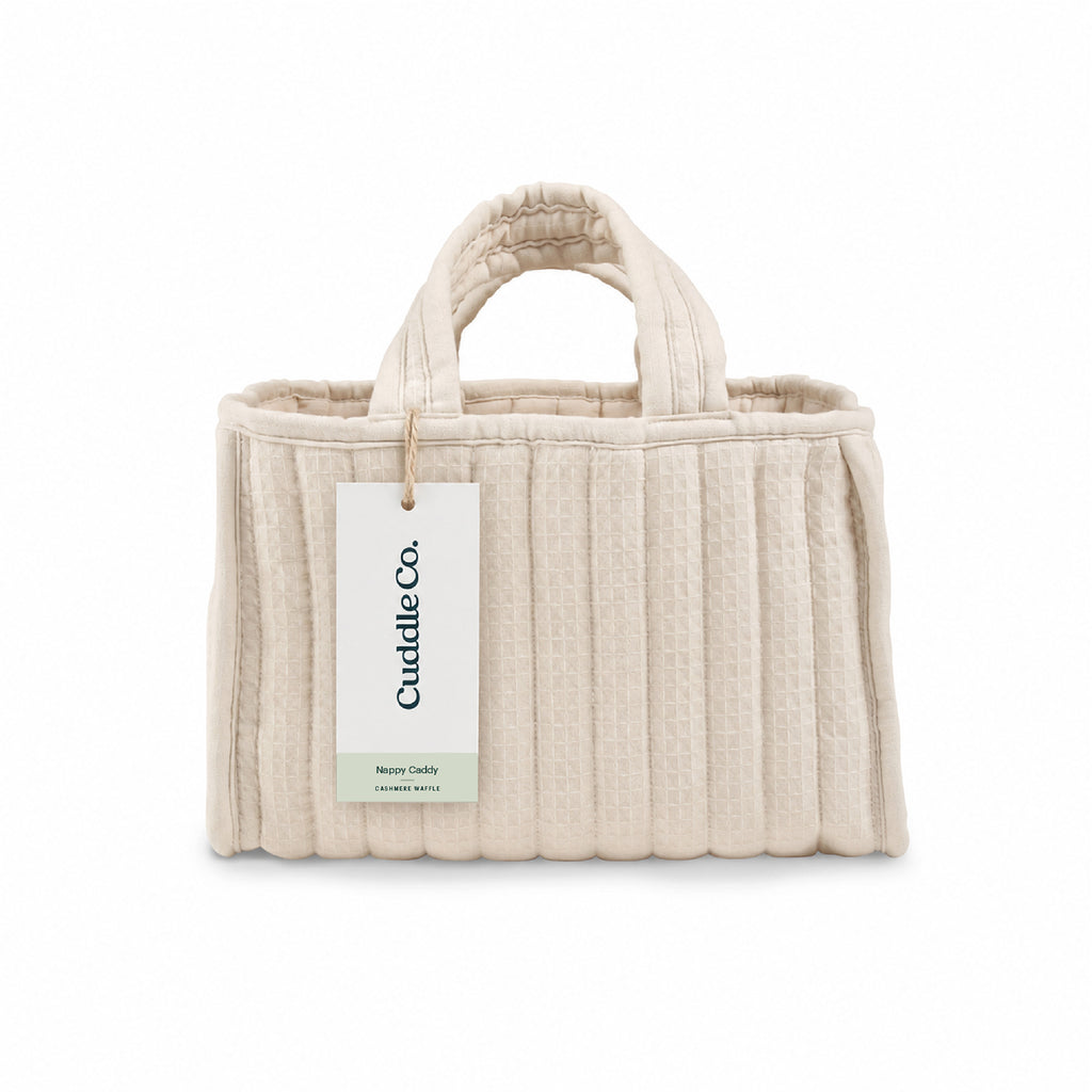 Nappy Caddy - Cashmere Waffle