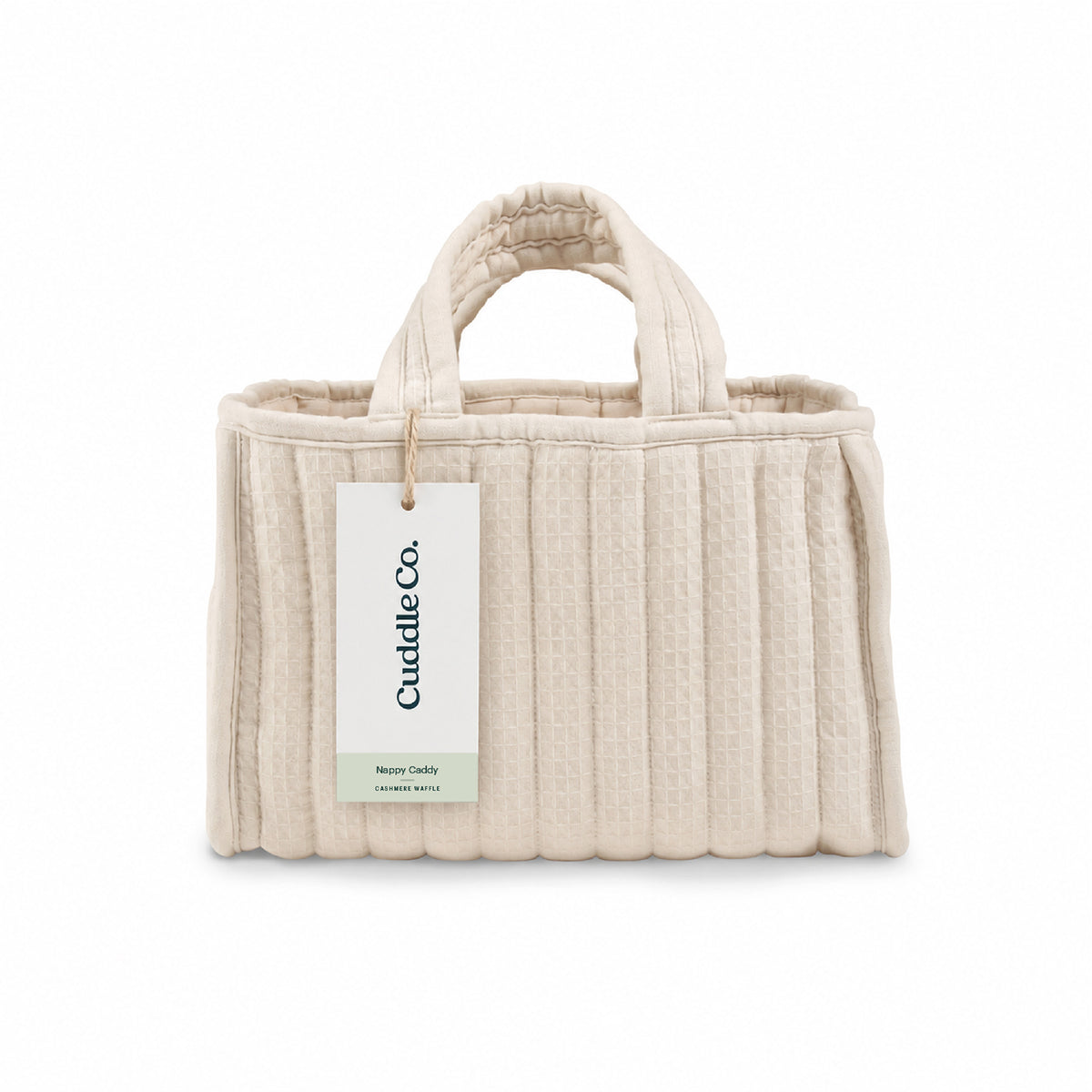 Nappy Caddy - Cashmere Waffle