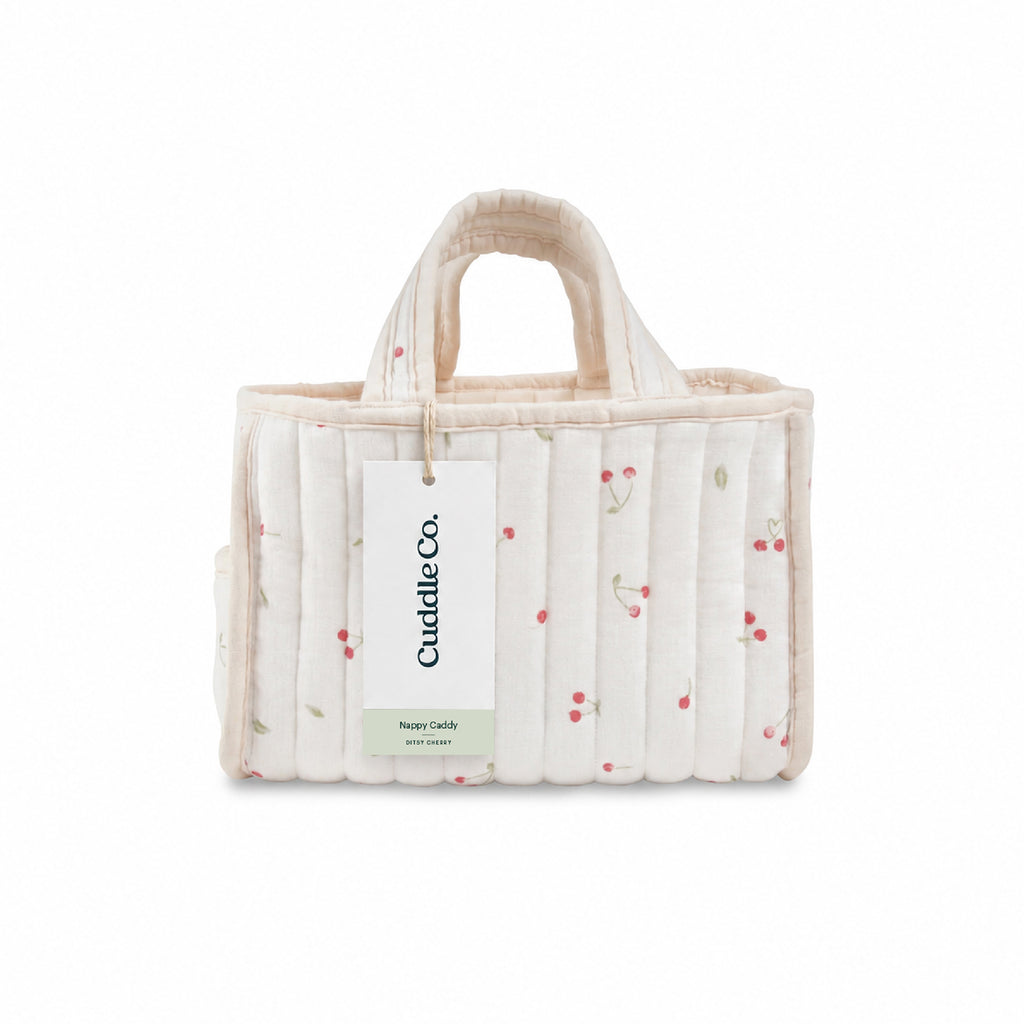 Nappy Caddy - Ditsy Cherry