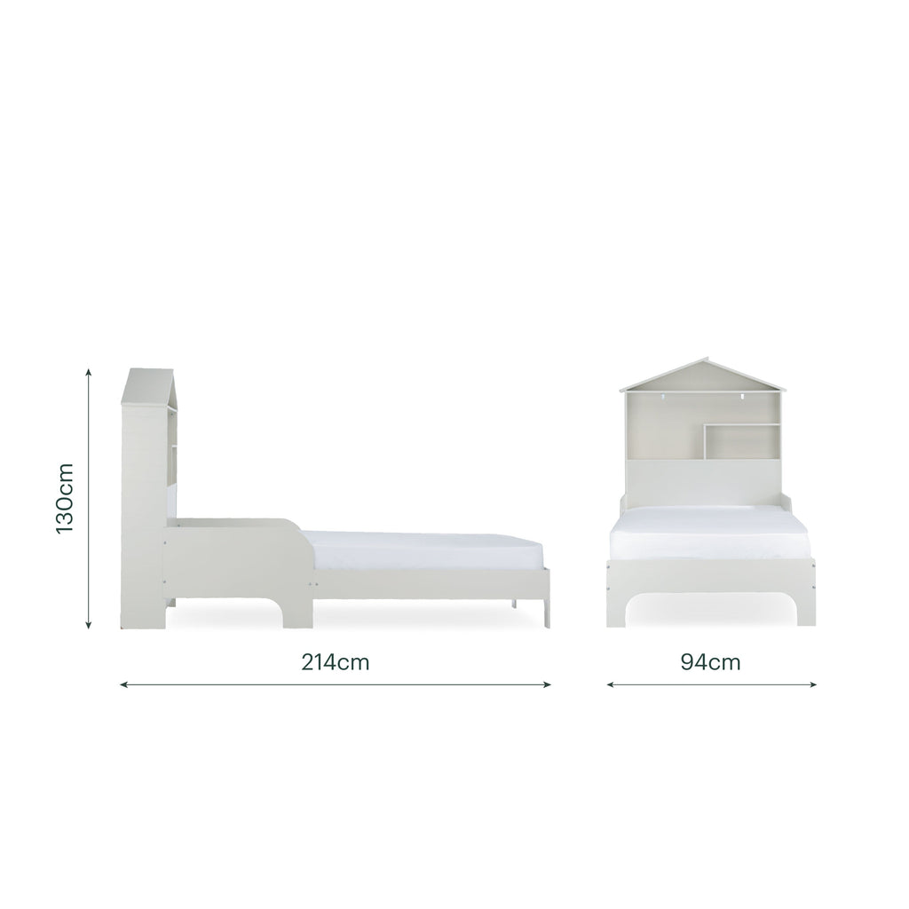 Play House Single Bed with Storage - Pebble Furniture Singles CuddleCo 