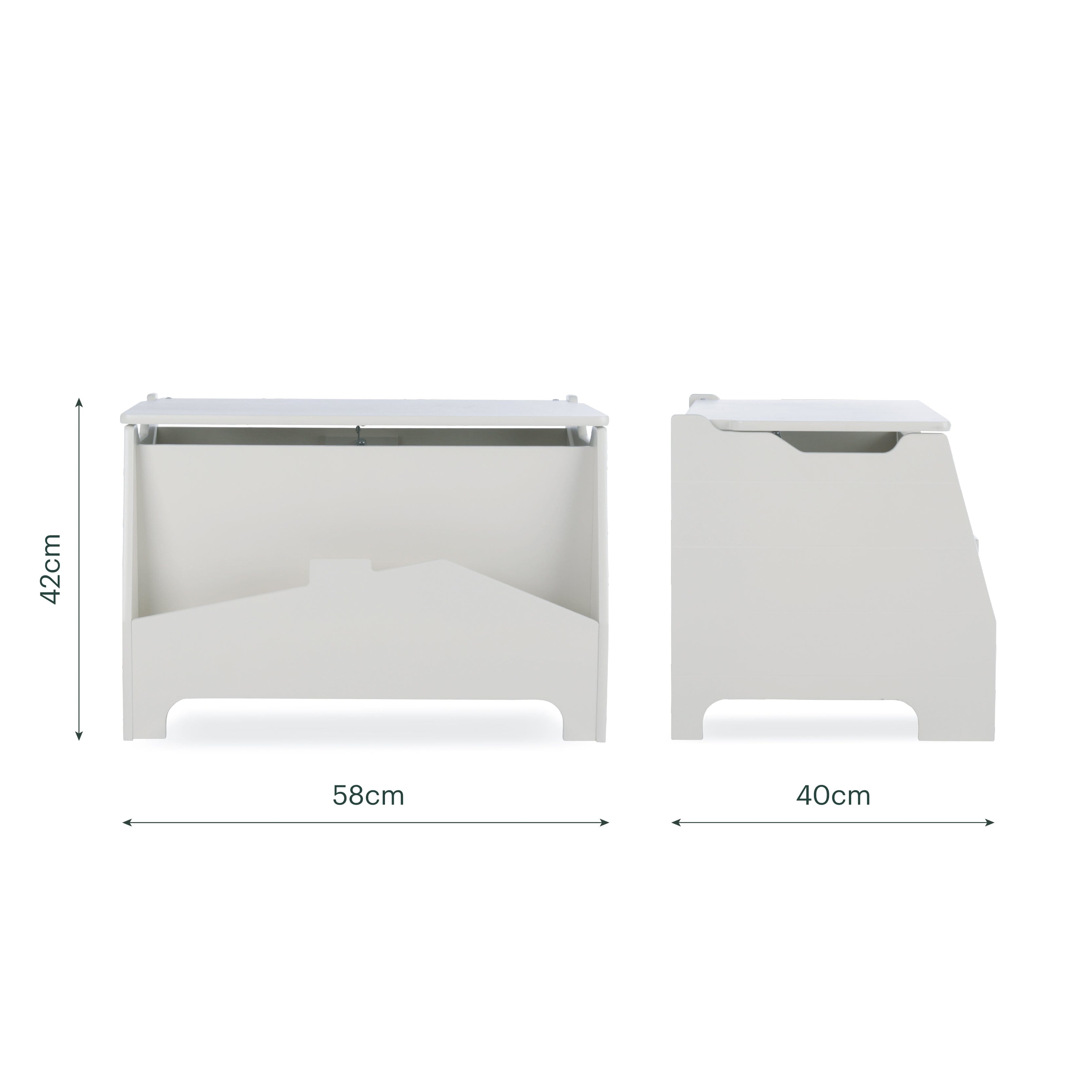 Play House Storage Box - Pebble Furniture Singles CuddleCo 