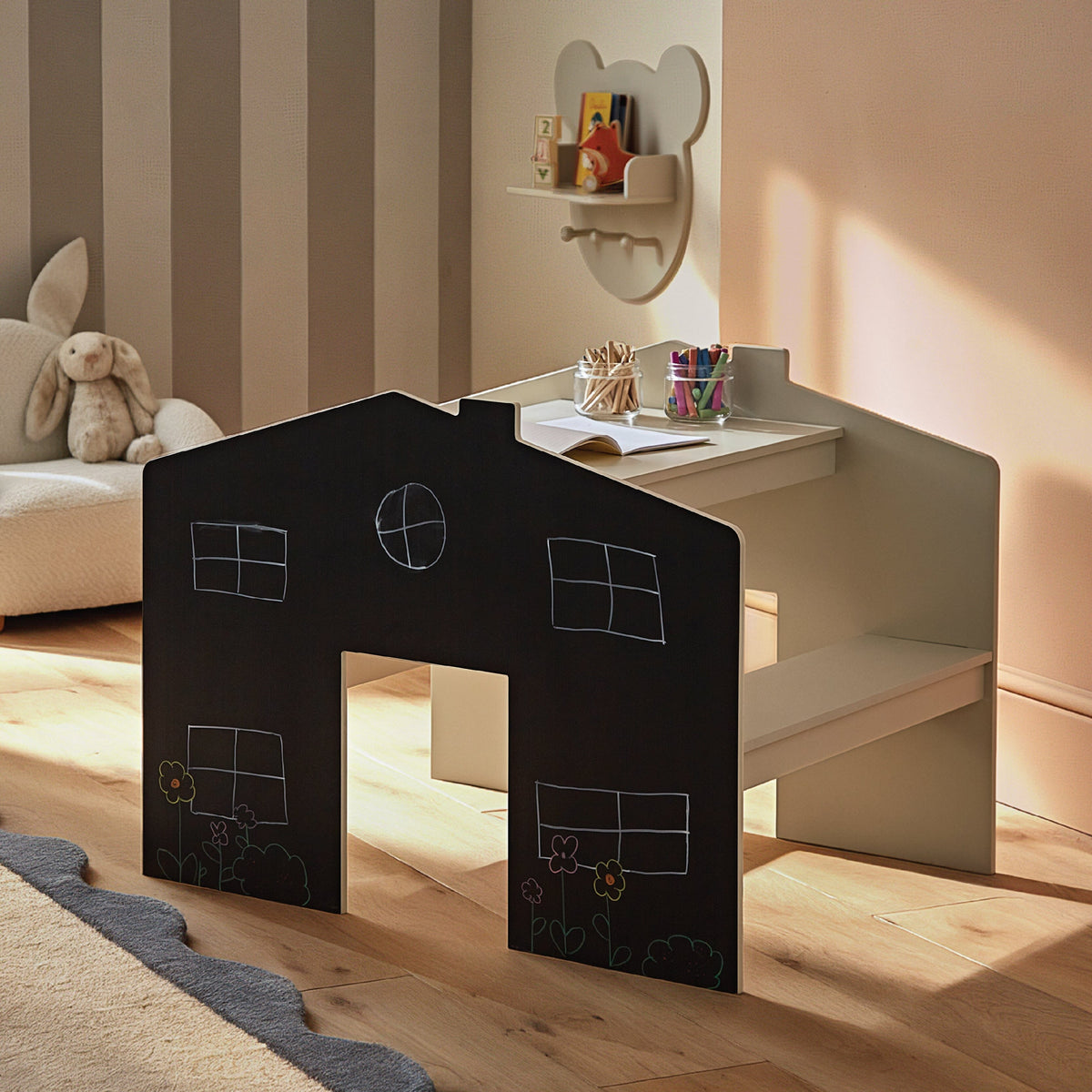 Play House Desk 2 Pebble