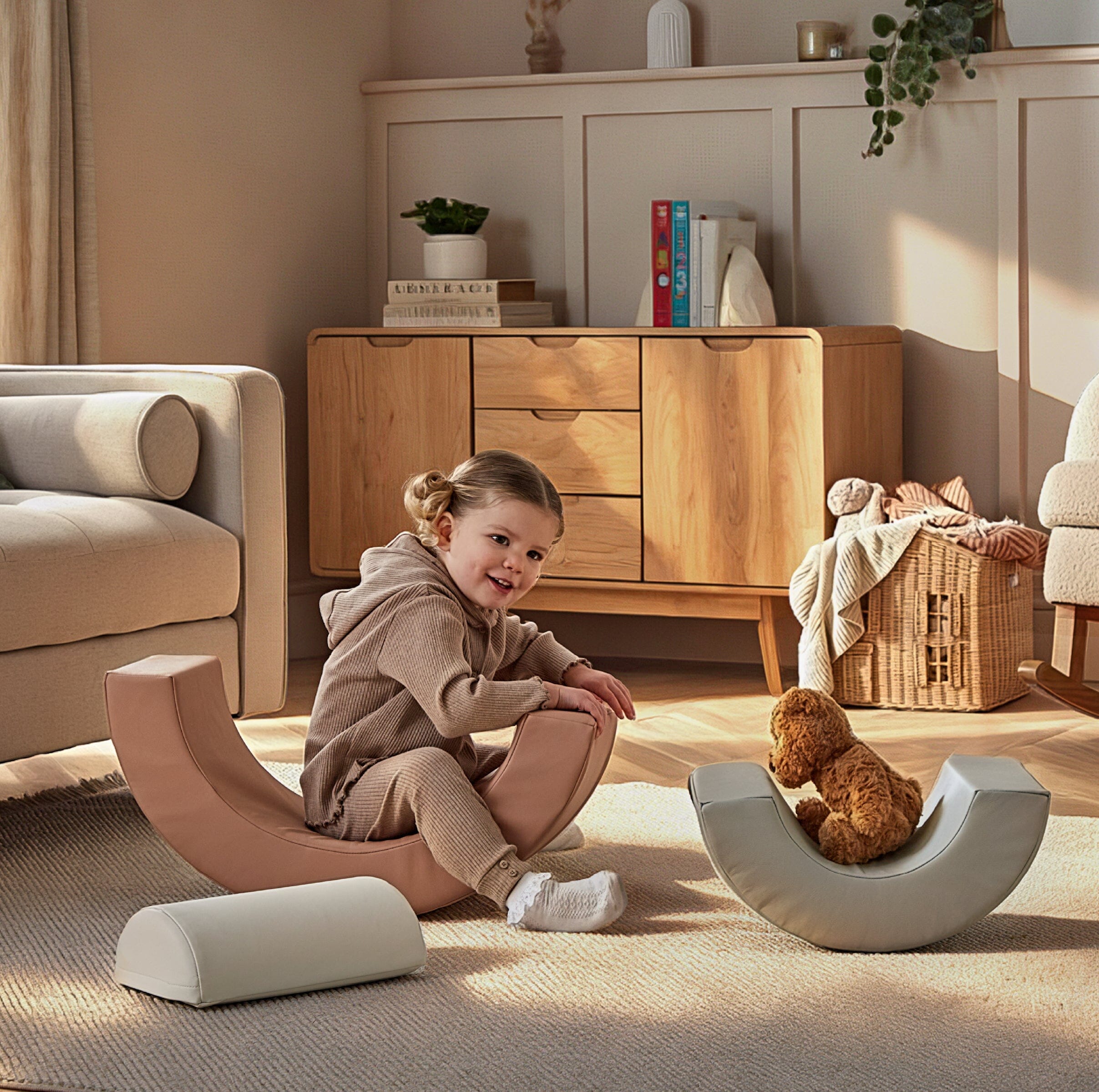 Soft Play Small Arch 3 Piece Set Toys CuddleCo 